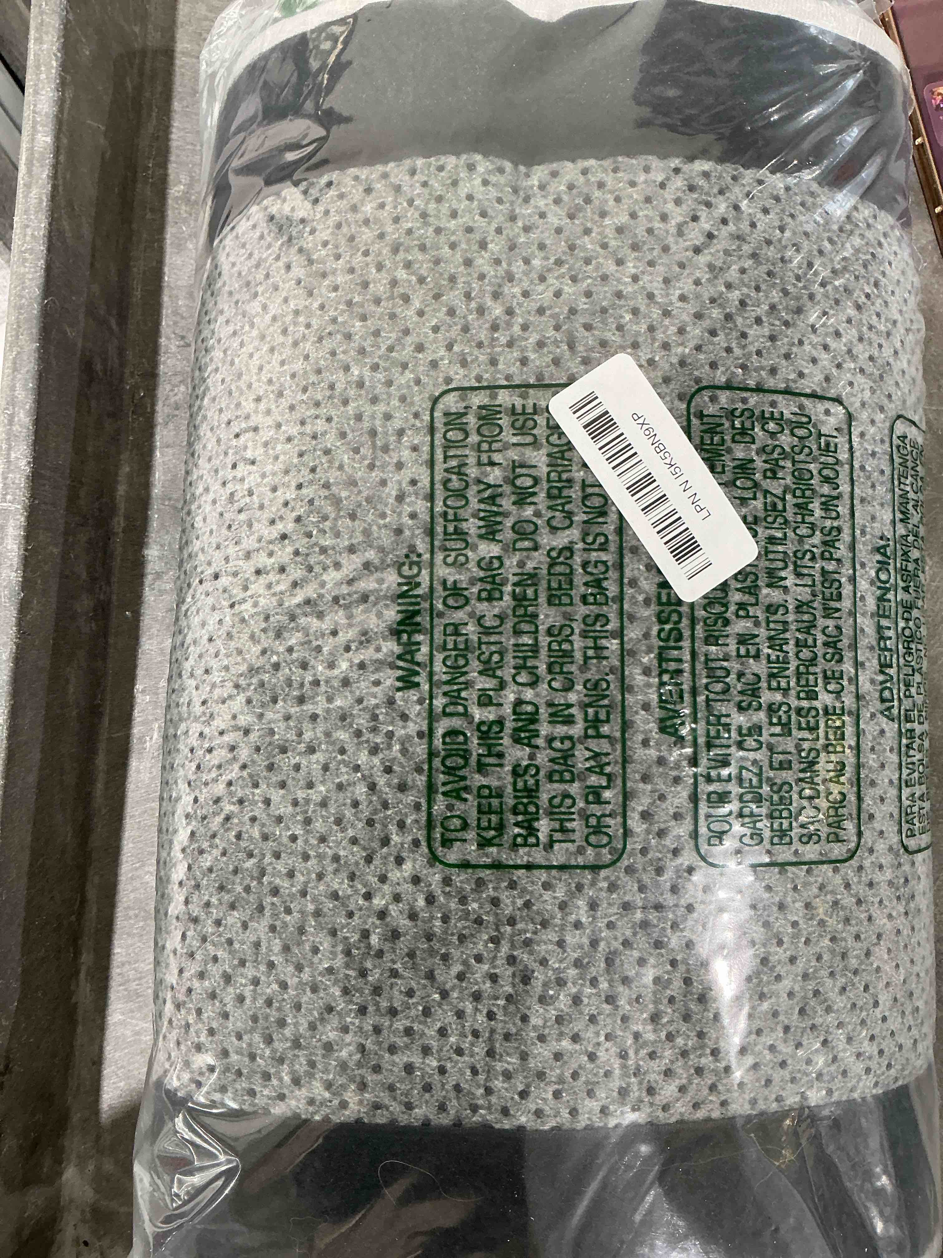 Condition photo showing Good Condition for BALAPET Thick Memory Foam Fireplace Baby Proofing, 72x14 in Soft Fireplace Cover Hearth Cushion Baby Proof, Velvet Protectors for Children Proofing, Edge Protector(Gray,14x72in) Gray 14x72in