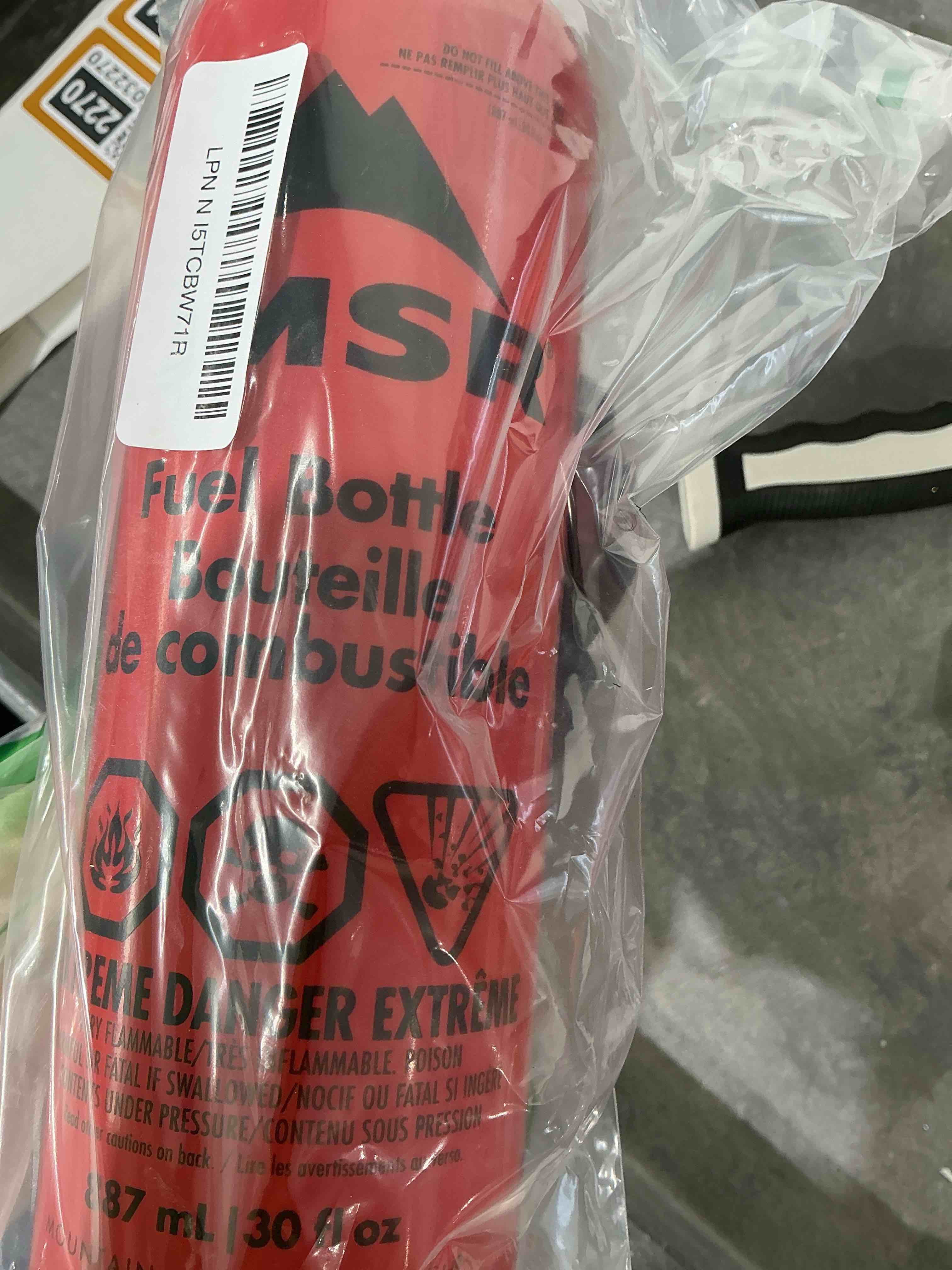 Condition photo showing Good Condition for MSR Liquid Fuel Bottle, 30 Ounce 30 Ounce Fuel Bottle