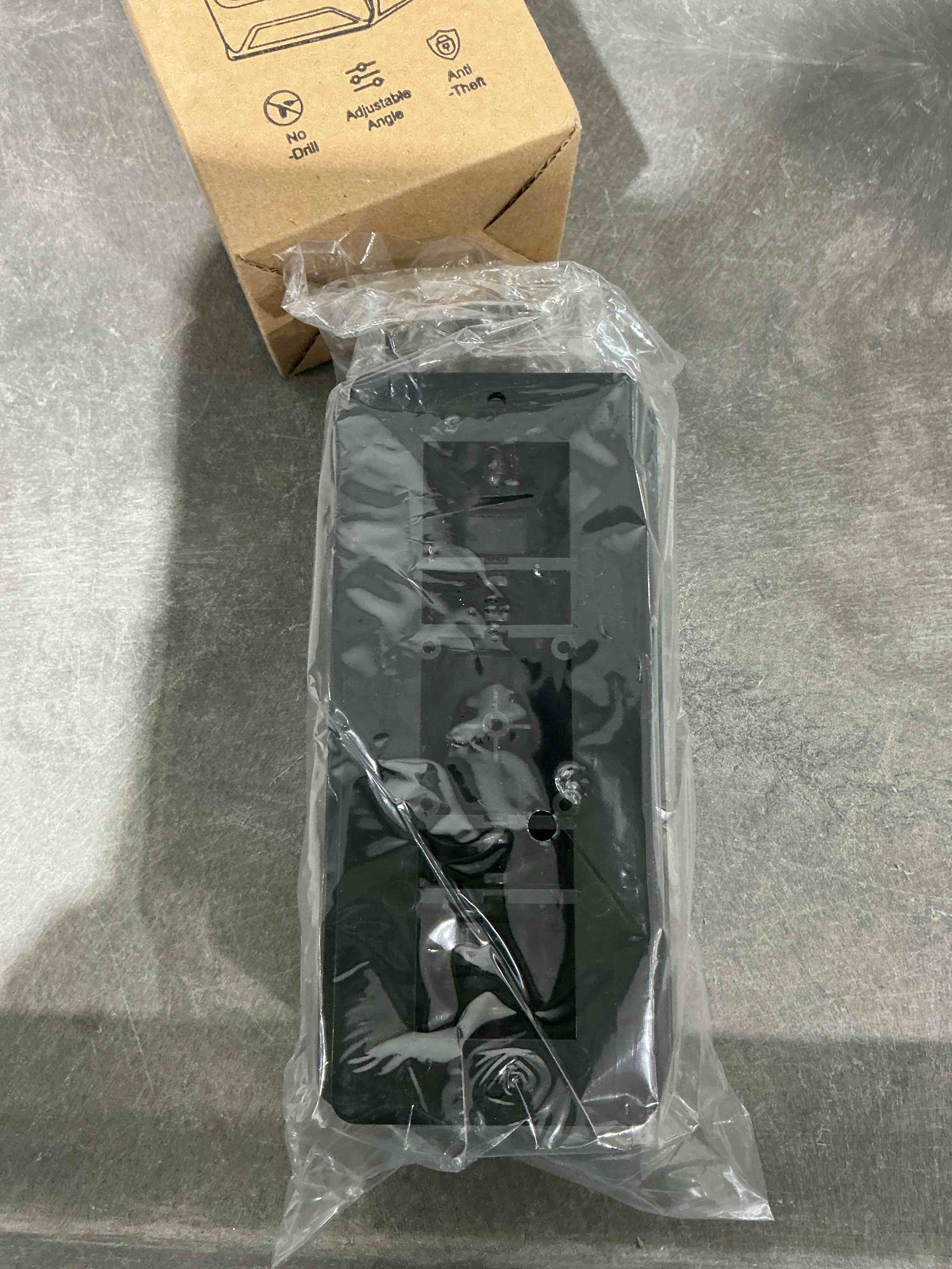 Condition photo showing Good Condition for Anti-Theft Video Doorbell Mount Compatible with Ring/Blink Wireless Camera Doorbell, Adjustable Angle Mount No-Drill Battery Doorbell Bracket Accessories for Houses, Apartments, Businesses Black