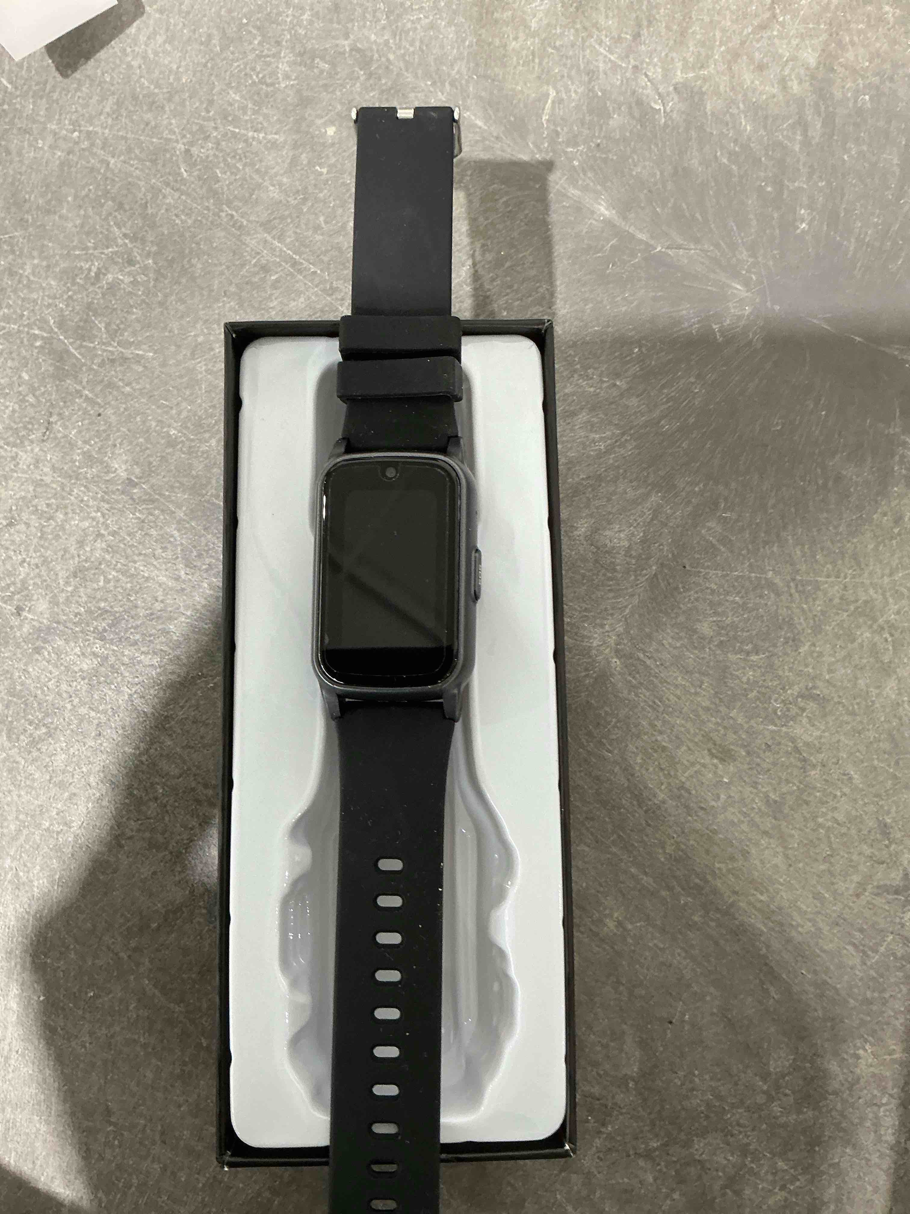 Condition photo showing Good Condition for Fall Detection Smart Watch for Seniors with GPS Tracking, SOS Alert & HD Video Call, Waterproof Fitness Tracker for Dementia/Alzheimer’s, 4G Safety (Modern, Black) Black Modern