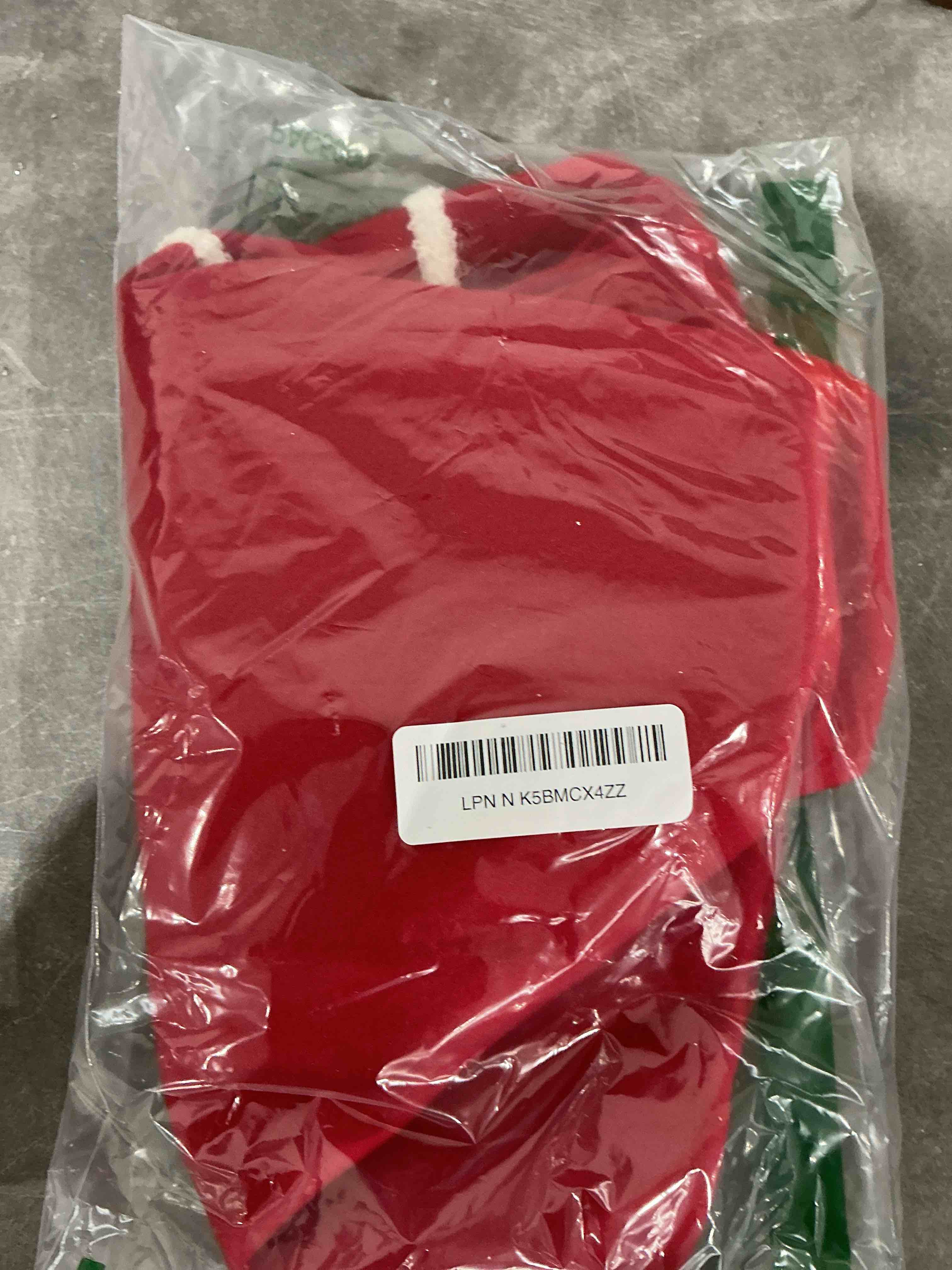 Condition photo showing Good Condition for XAMSHOR 30 Inches Christmas Tree Skirt, Felt Xmas Tree Skirt with Embroidered Merry Christmas Patterns, Indoor Christmas Decorations, Red Red-merry Christmas 30 Inches