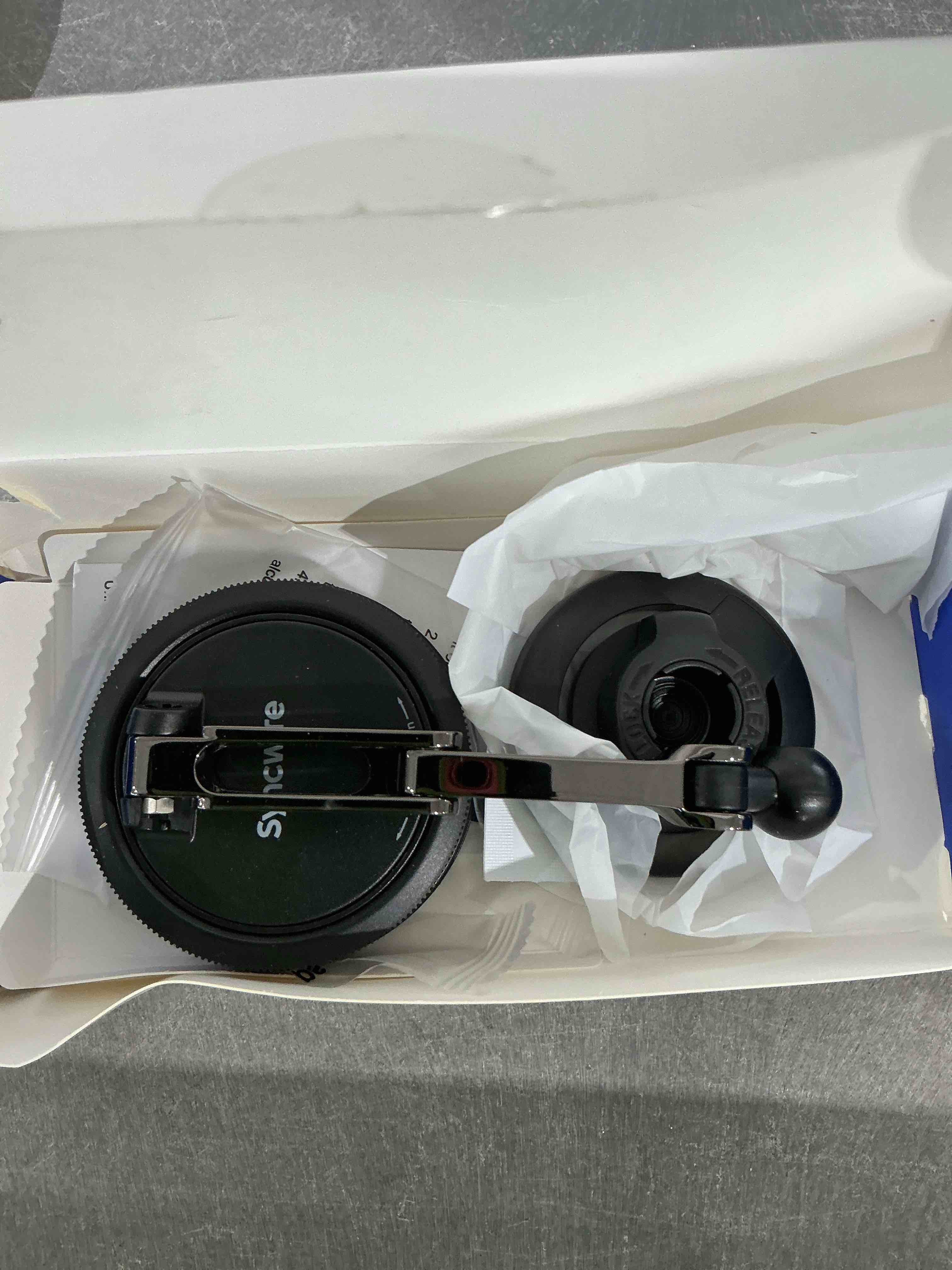 Condition photo showing Good Condition for SYNCWIRE for MagSafe Car Mount [3-Axis Design] Strong Suction Cup Magnetic Phone Holder, 360° Rotation, Compatible with iPhone 16 Pro Max 15 14 13 12, Samsung, Carbon Fiber Head, Gloss Black Arm 3-Axis | Carbon Fiber