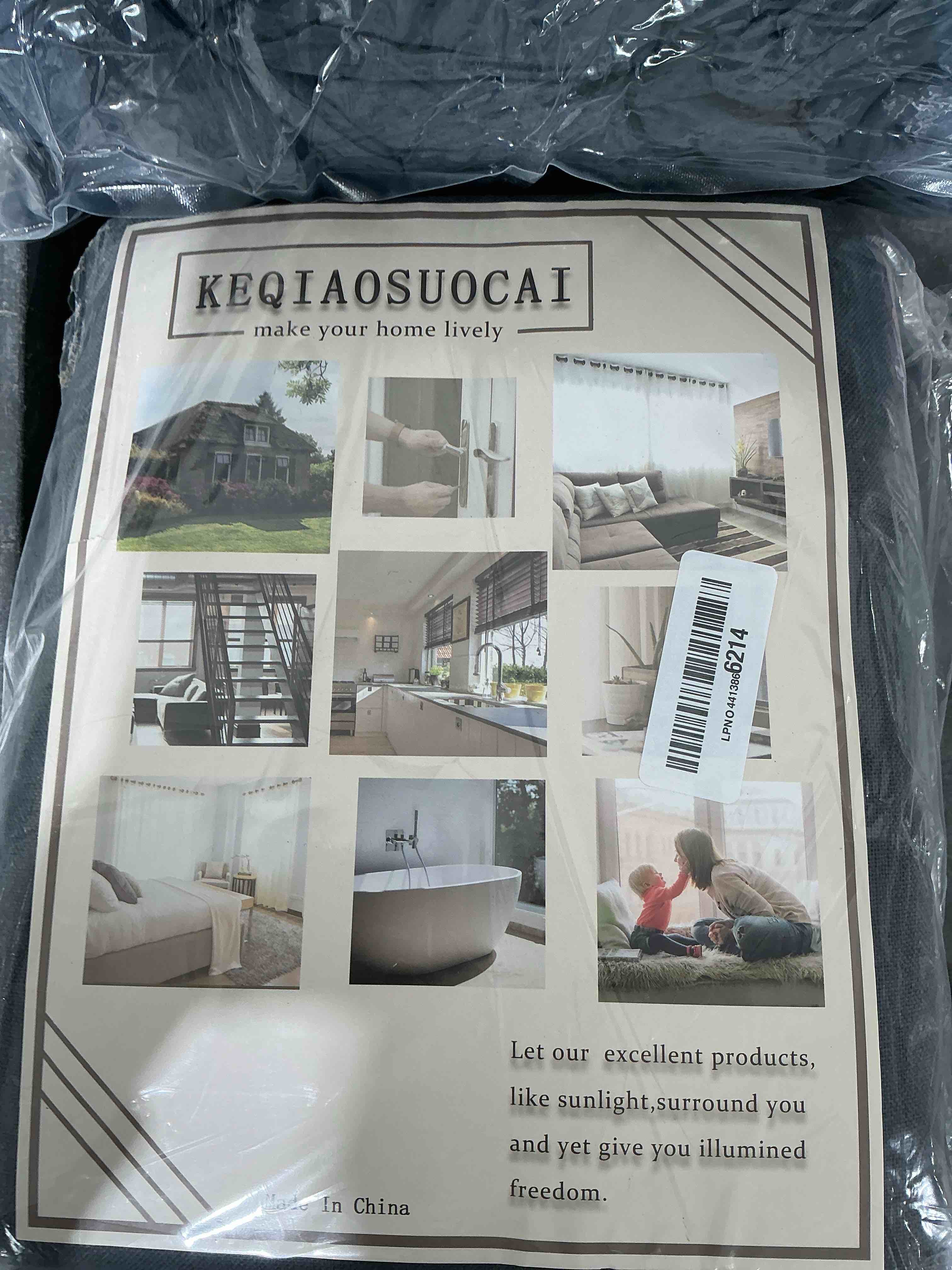 Condition photo showing Good Condition for 100% Blackout Linen Curtains, Full Shade Complete Light Blocking Drapes 108 Inches Long, Textured Thermal Insulated Black Out Pleated Curtains Back Tab Hook Belt(Dark Grey, W50 x L108,2 Panels) 50"W x 108"L (Pack of 2) Charcoal Grey