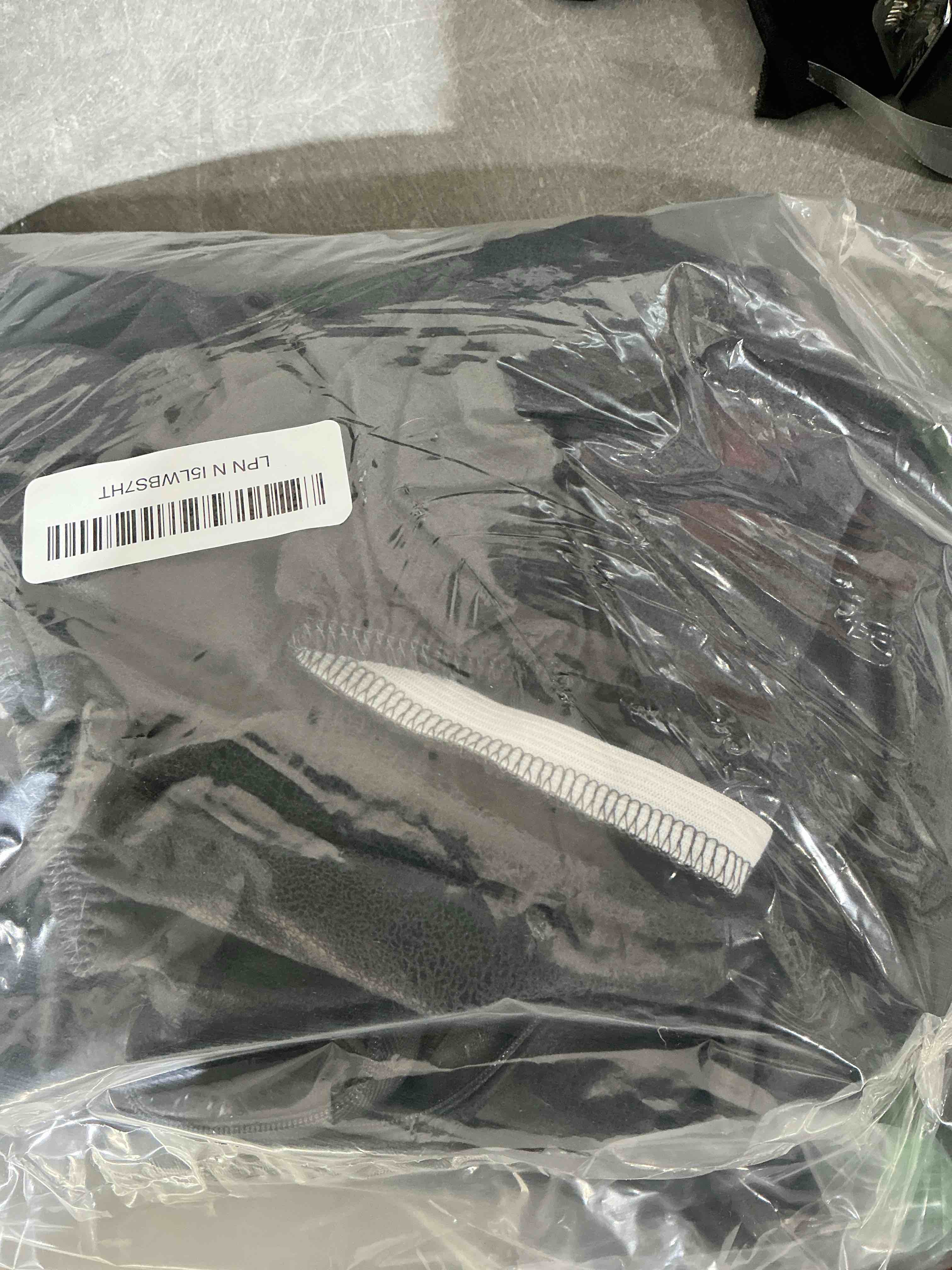 Condition photo showing Good Condition for WdFour Leather-Like 4-Pieces Recliner Chair Covers Specifically for Small Adjustable Reclining Chair with 1 PC Pillowcase, Slipcover Recliner Couch Cover for Kids Dogs Pets,Black Medium Black