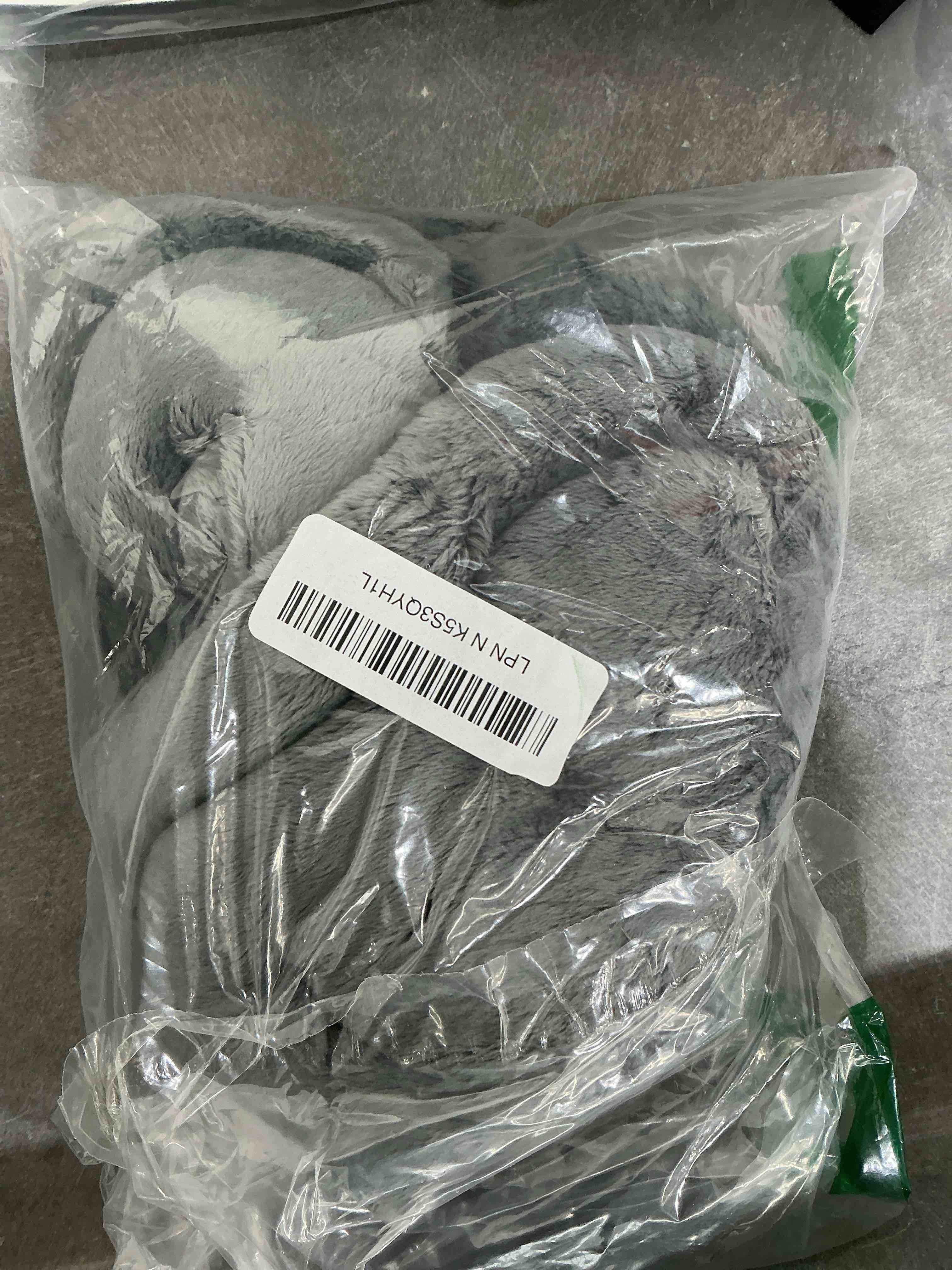 Condition photo showing Good Condition for Microwave Heating Pad for Neck Shoulders and Back Pain Relief with Moist Heat, Weighted Microwavable Heated Neck Wrap Warmer, Uncented Gery heat neck wrap 1.0