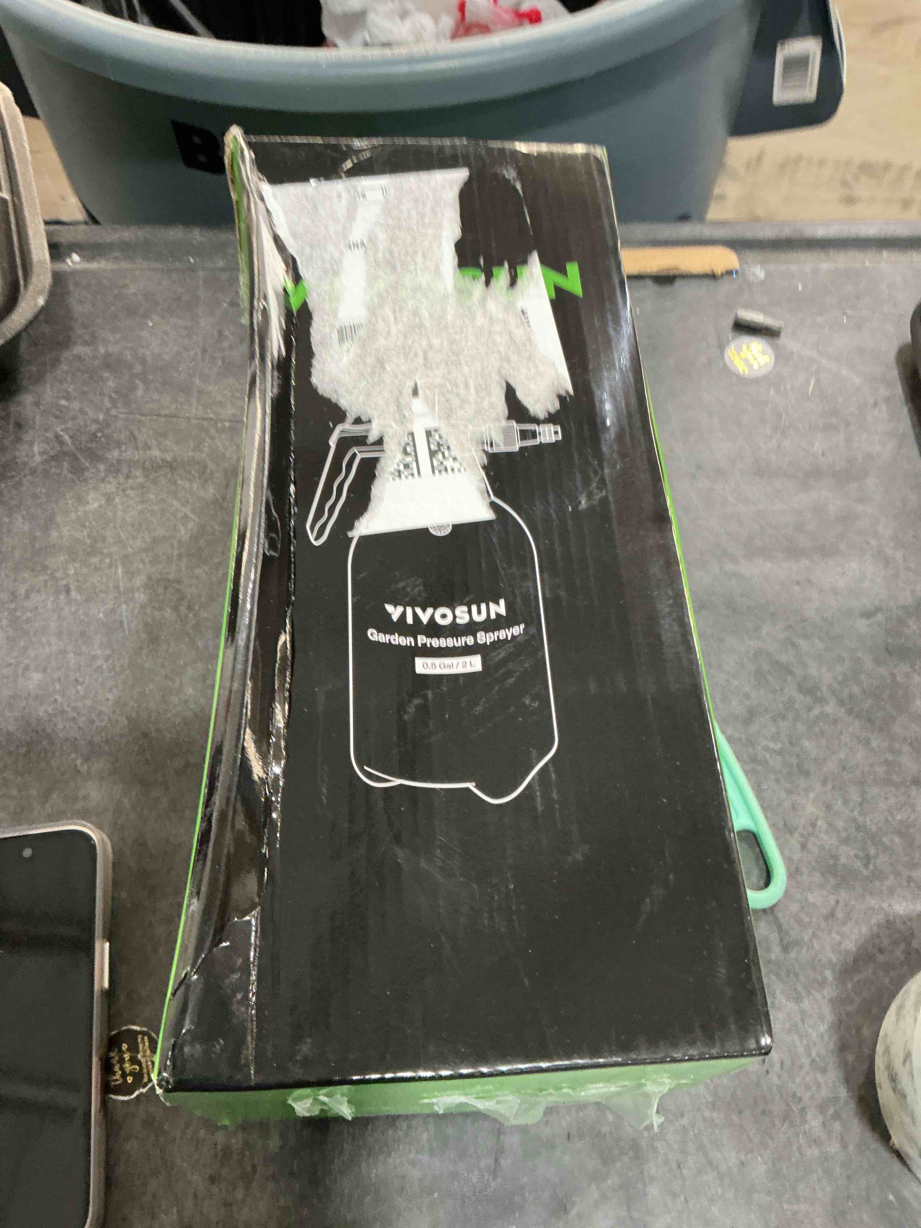 Condition photo showing New/Like New for VIVOSUN 0.5Gal Handheld Garden Sprayer, 2L Pump Sprayer, 68 Oz Water Spray Bottle with Safety Valve, Adjustable Nozzle, Extended Spray Rod & Additional Seals, Ideal for Watering, Fertilizing, Cleaning 68 ounce