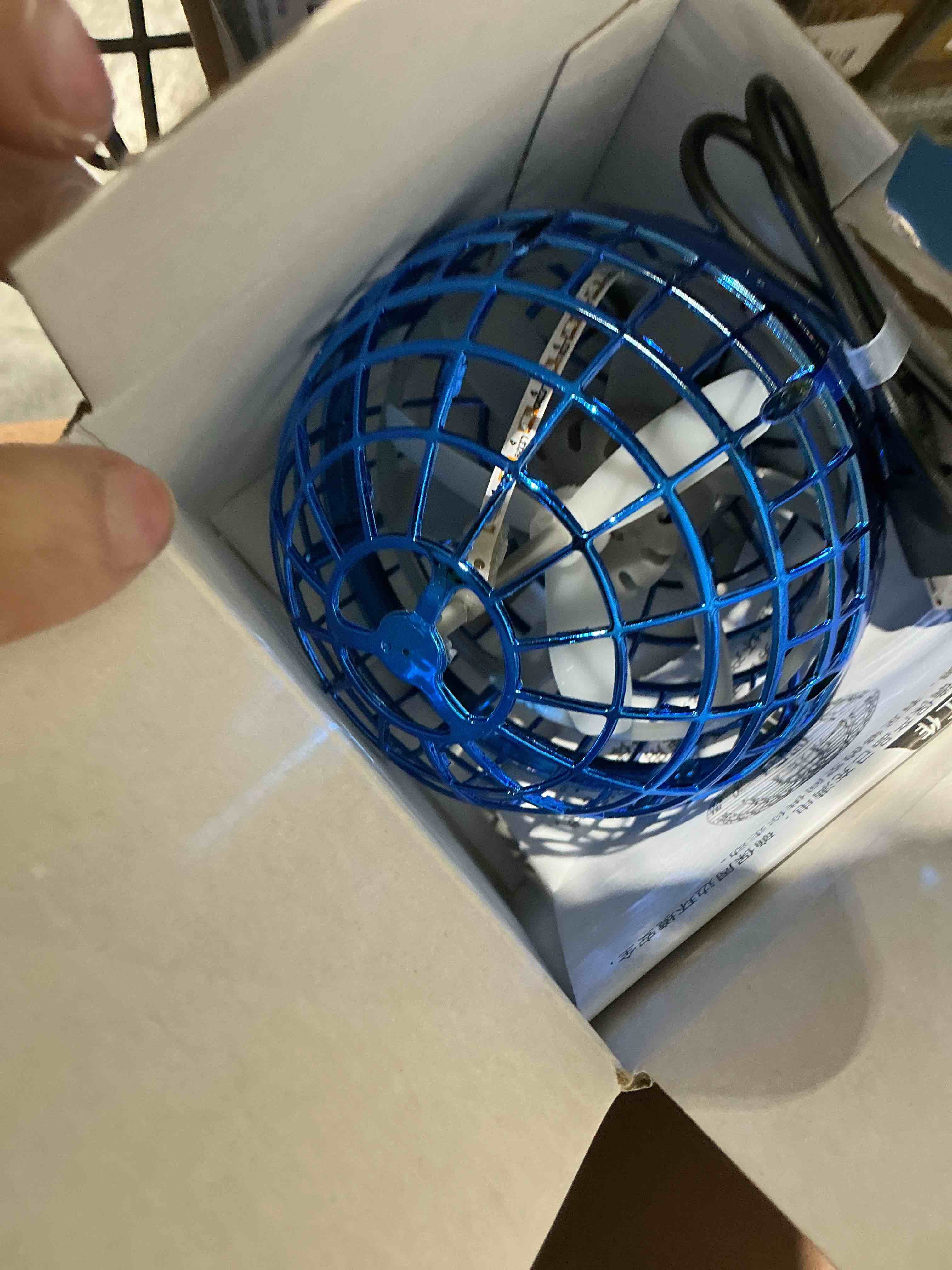 Condition photo showing Good Condition for 2025 AI Flying Orb Ball Toy, Cosmic Globe Boomerang Hover Ball Galactic Fidget Spinner, Cool Stuff Toys for 6 7 8 9 10 11 12+ Year Old Boys Girls Teens Indoor Outdoor Toys