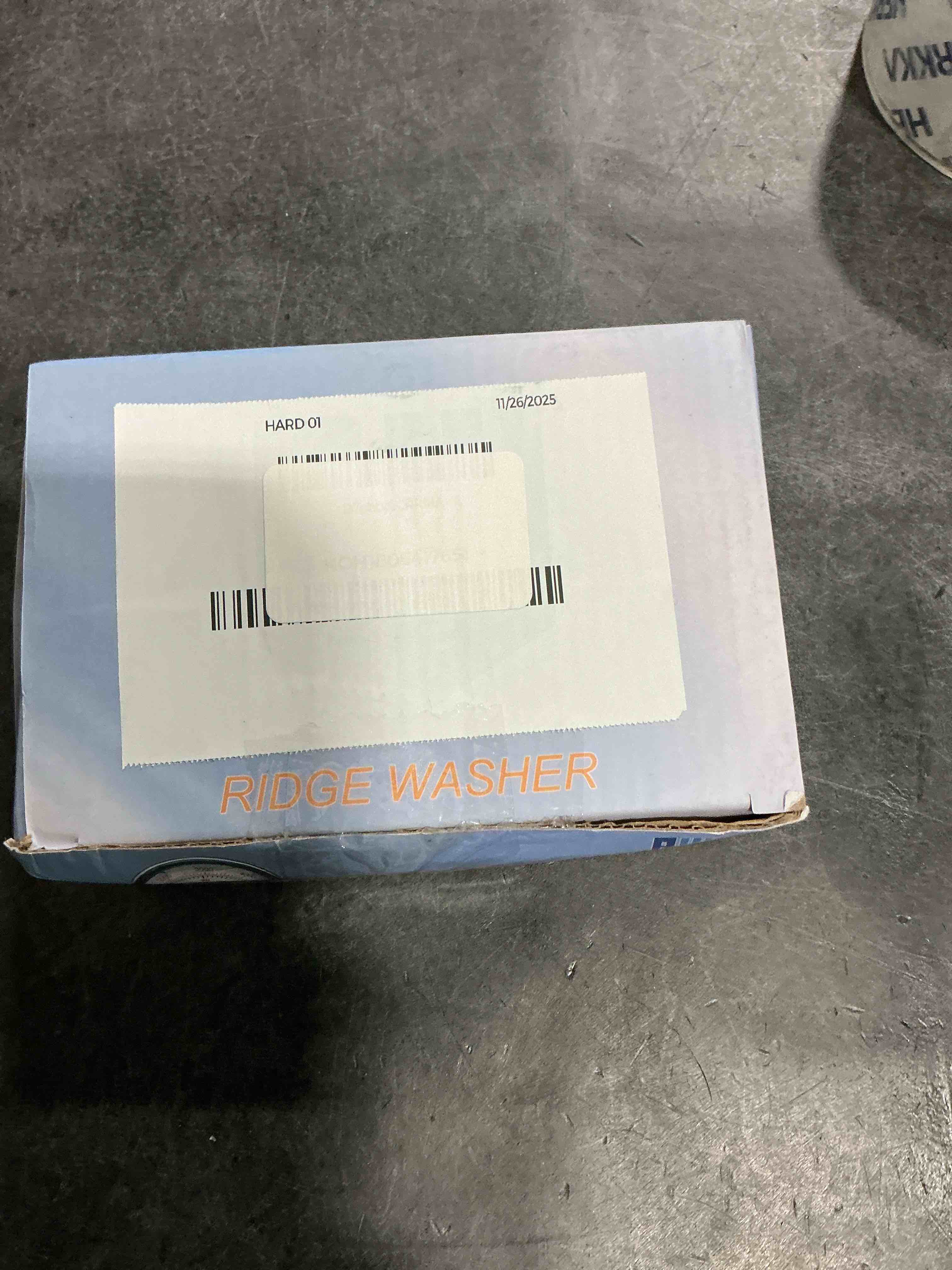 Condition photo showing New/Like New for RIDGE WASHER Pressure Washer Gauge with 3/8 Inch Quick Connect Socket and Plug, 6000 PSI Pres. Gauge
