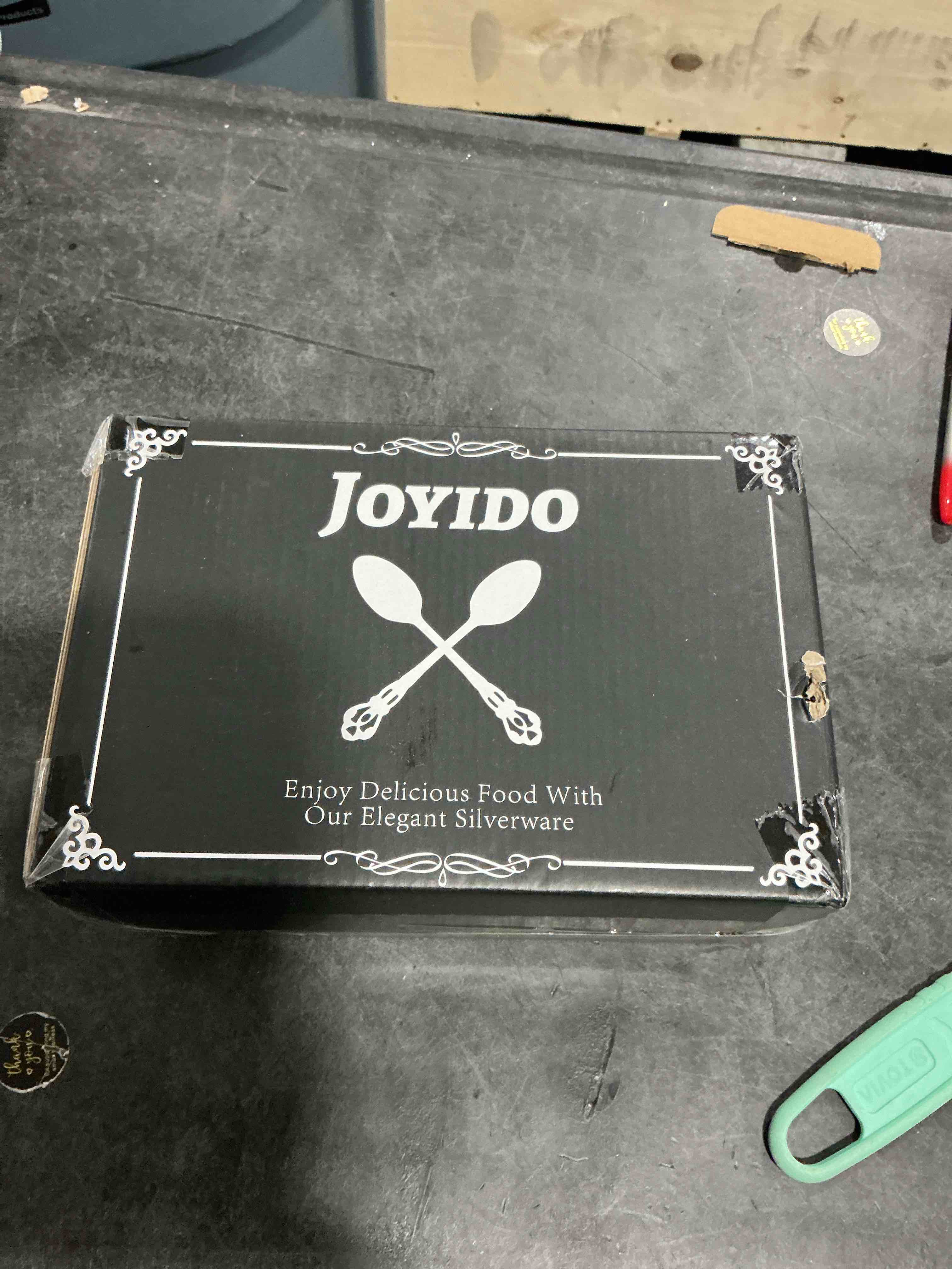 Condition photo showing New/Like New for 75PCS Gold Plastic Spoons - Gold Spoons Disposable - 8.1 Inch Heavy Duty Plastic Silverware - Heavyweight Elegant Disposable Utensils for Catering, Parties, Dinners, Weddings 75PCS-Gold Spoons