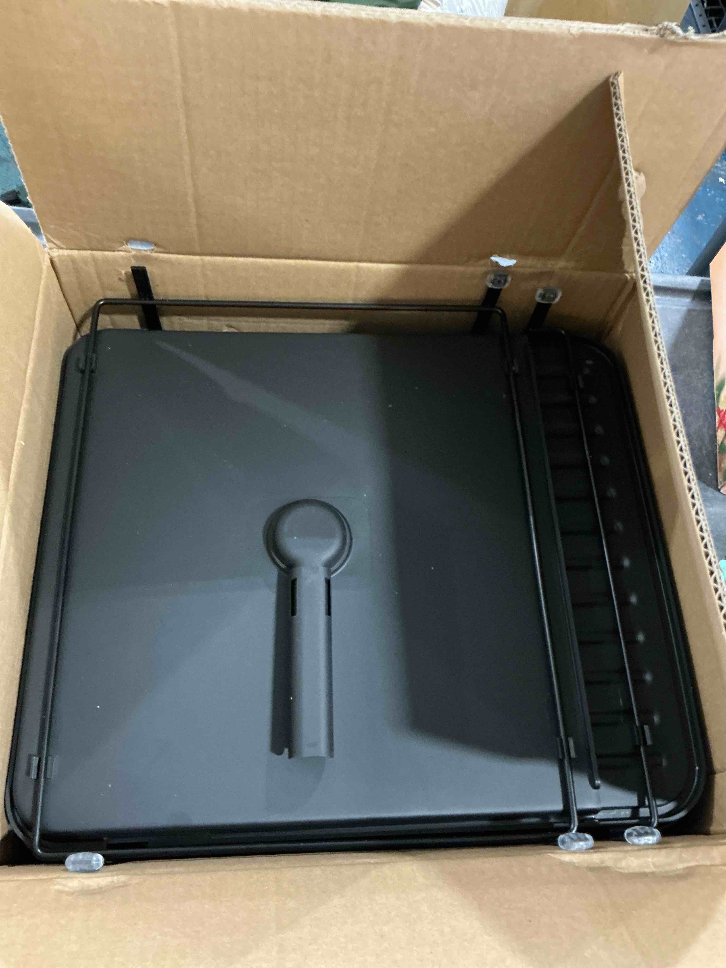 Condition photo showing New/Like New for Dish Drying Rack with Detachable Drainboard – Expandable Over Sink Dish Rack, Dish Dryer Rack for Inside Sink,Countertop Dish Drainer with Utensil Holder 1 Tier