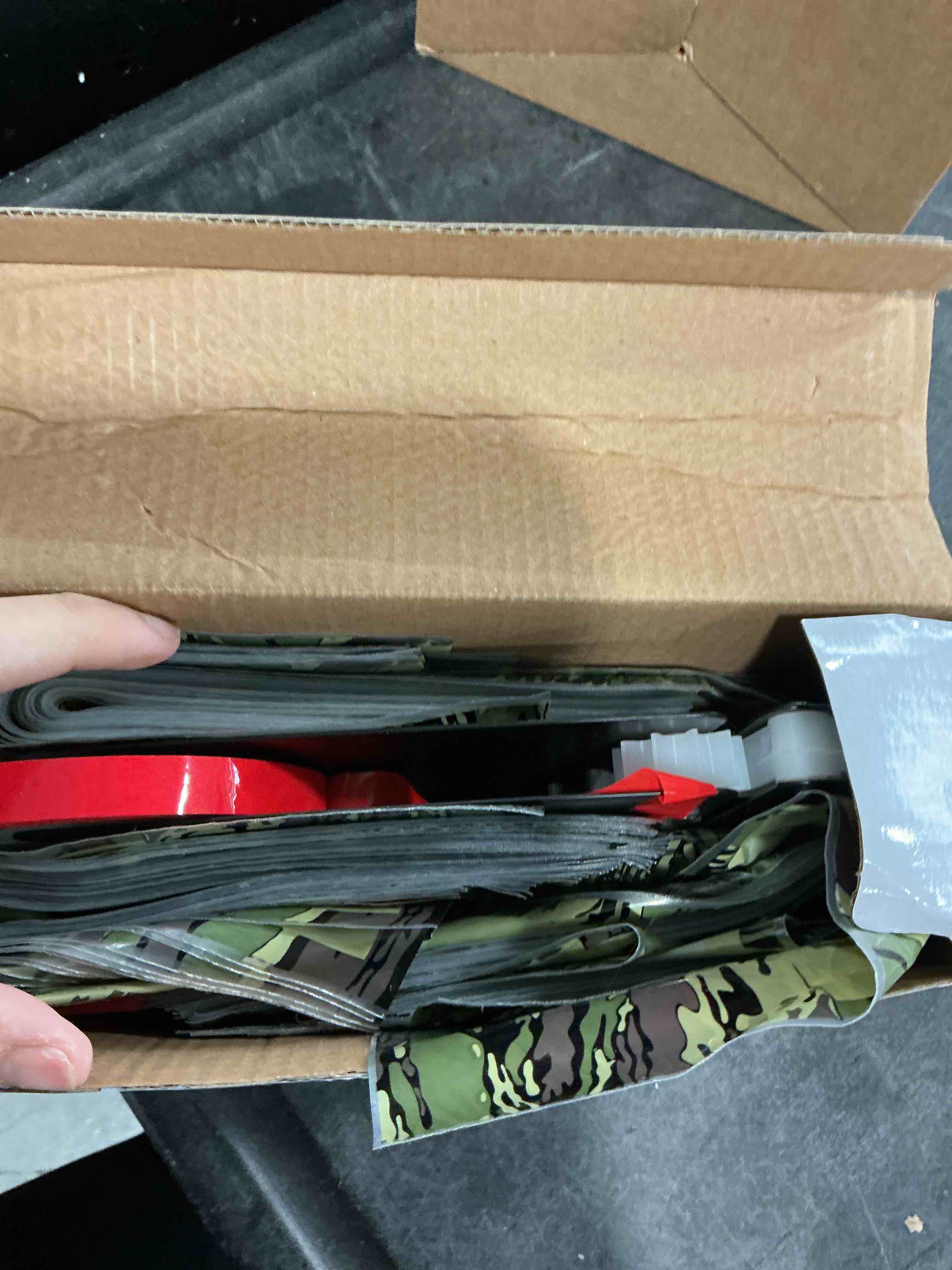 Condition photo showing Good Condition for Talltalk 200 Pcs Wild Game Meat Bags with Steel Tape Bag Sealer 2 Bag Sealing Tape 1 lb Ground Meat Bags Sausage Burger Packaging Storing Processing Protect Your Meats from Freezer Burn