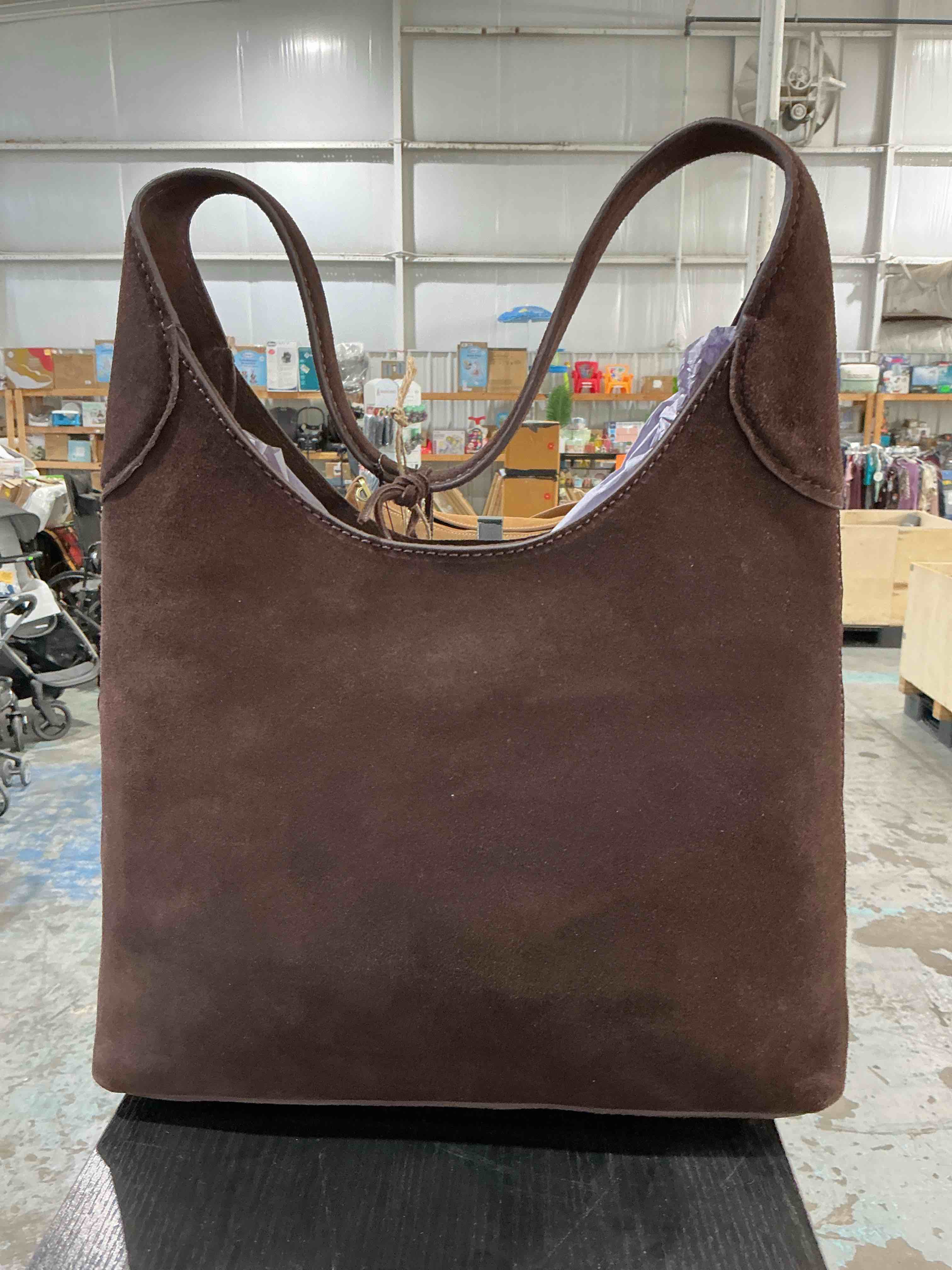 Genuine Suede Leather Bag