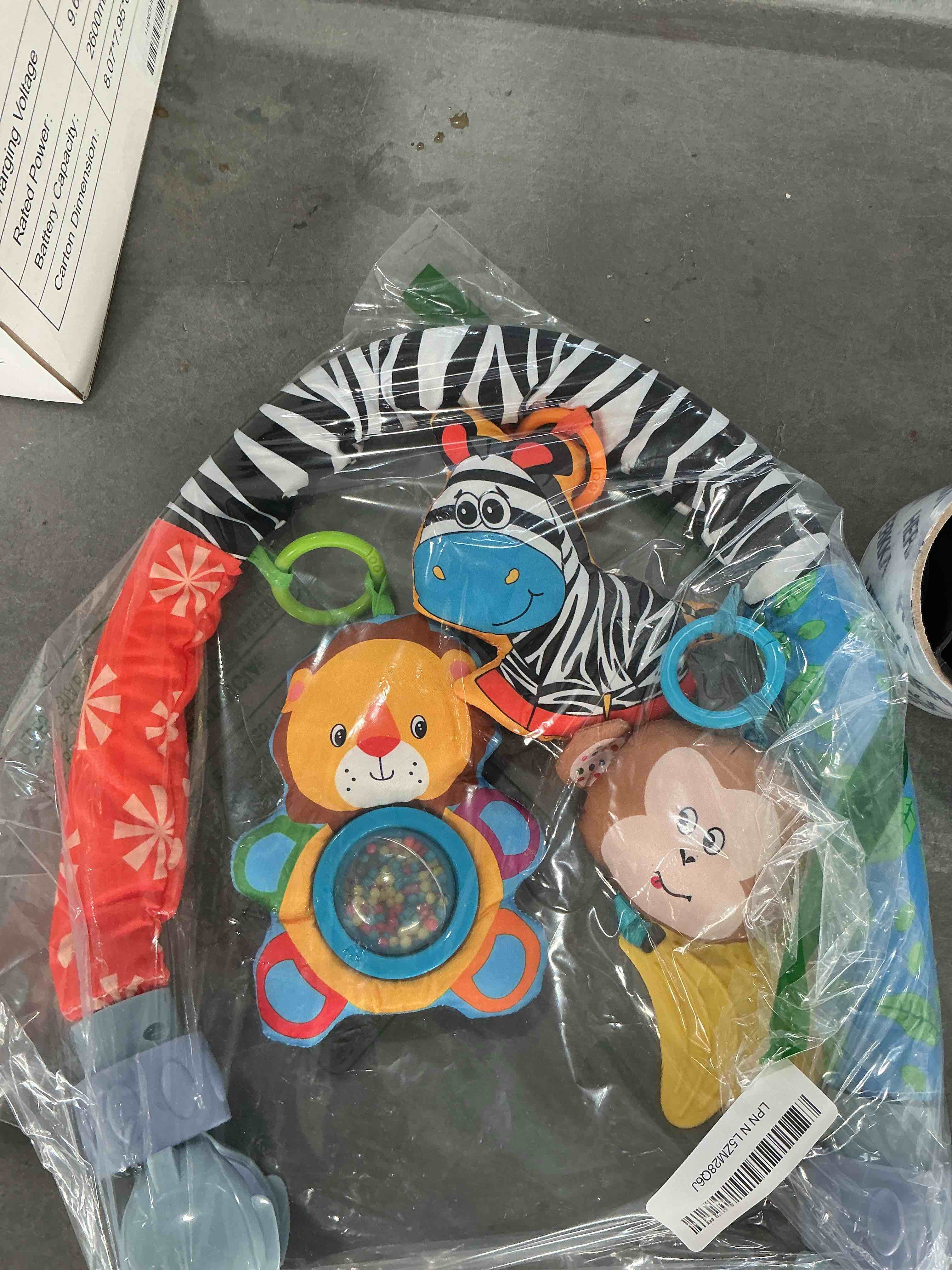 Condition photo showing Good Condition for Pau1Hami1ton Baby Stroller Arch Toys, Car Seat Toys,Bouncer Toy Bar/Mobile for Bassinet,Adjustable Baby Hanging Toys Fit for Crib Bed,Stroller,Car Seat Gifts.S-19(Zebra) Multicolored