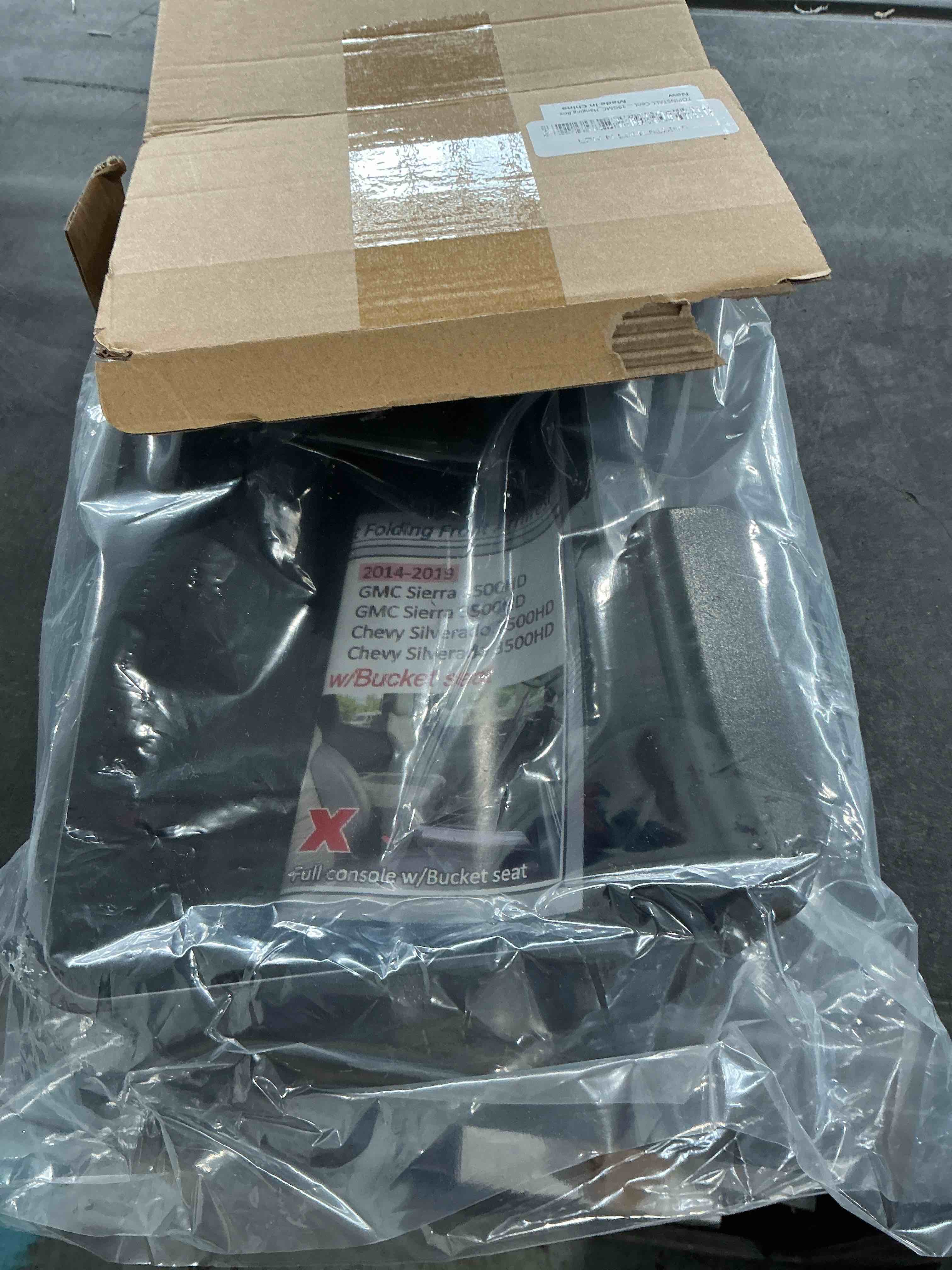 Condition photo showing New/Like New for TOPINSTALL Large-Capacity Jump Seat Hanging Tray Compatible with 2019-2026 Chevy Silverado/GMC Sierra 1500, 2020-2026 Silverado/Sierra 2500HD 3500HD, Console Organizer (Split-Bench Folding Seat Only)