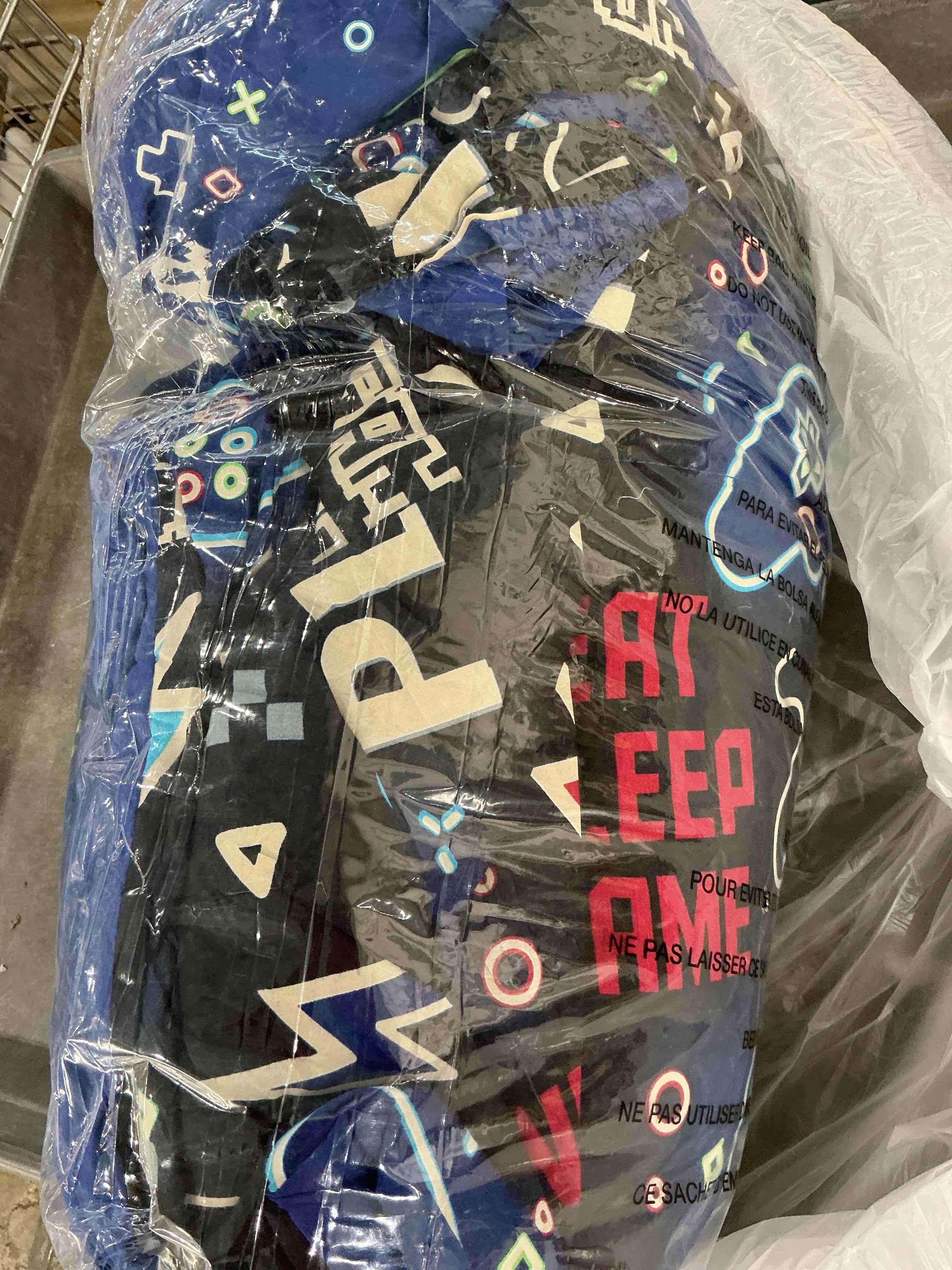 Condition photo showing New/Like New for Twin Comforter Set for Boys-3 Pieces Gamer Glow in The Dark Twin Bedding Sets for Kids,1 Comforter,1 Sham and 1 Decor Pillow Gamer Twin