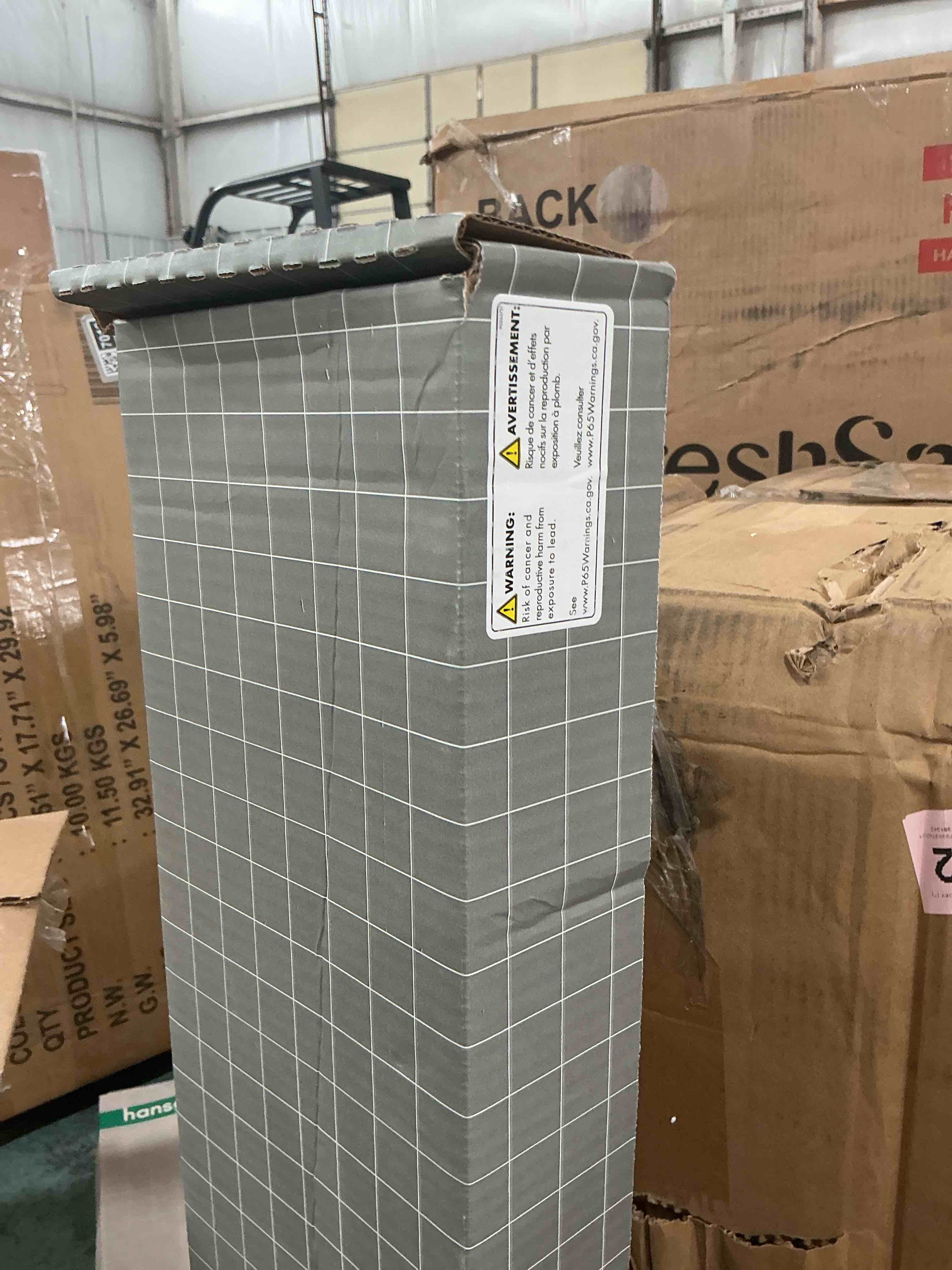 Condition photo showing New/Like New for hansgrohe unica wallbar s, 24" shower slide bar with adjustable handheld shower holder in brushed nickel, 28632820