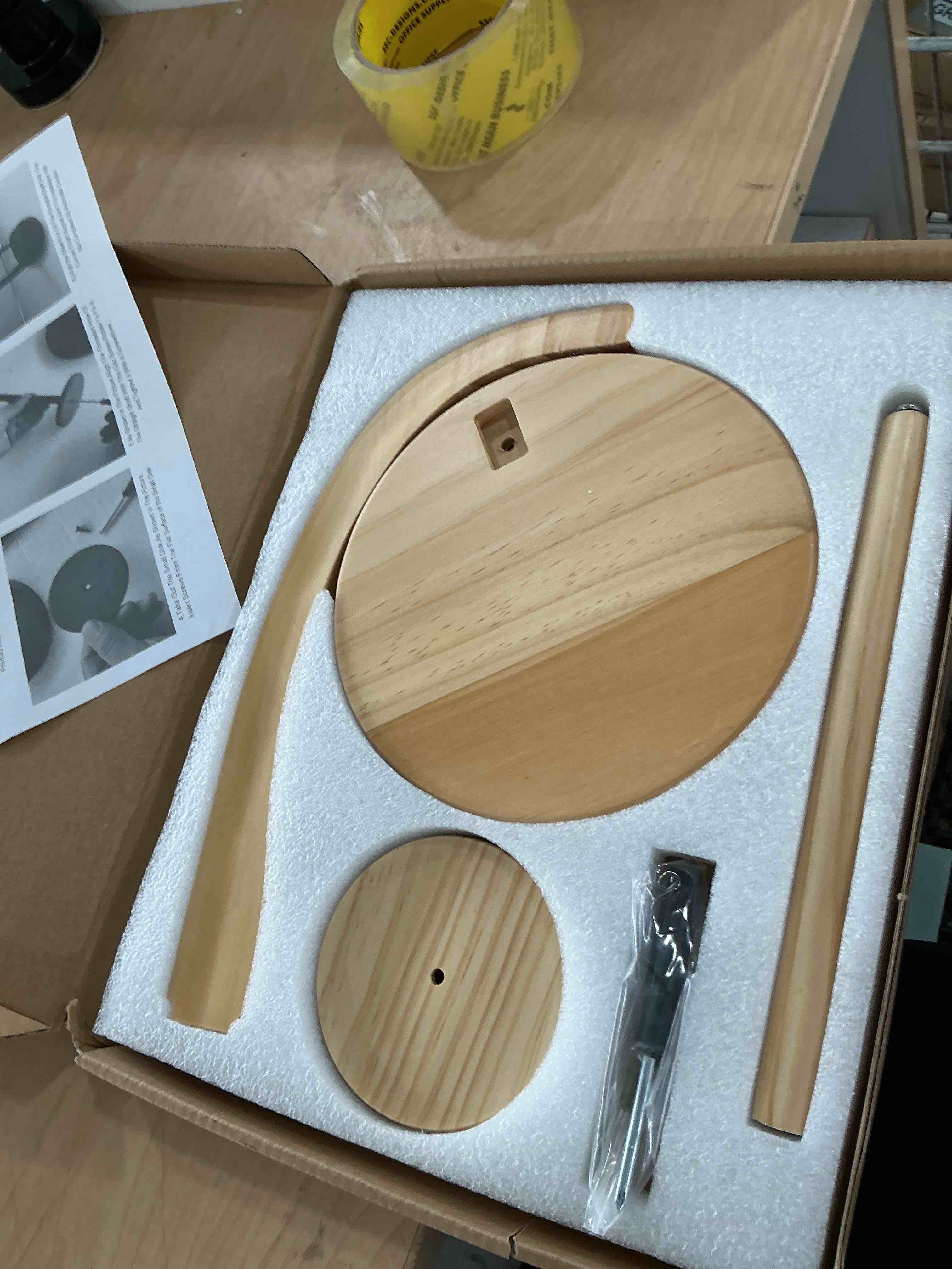 Condition photo showing New/Like New for speensun yarn holder for crocheting, crochet yarn holder, upgrade larger size & magnetic yarn ball holder for most yarns, rotating yarn holder hold yarn up to 1.1 lbs with packaging box