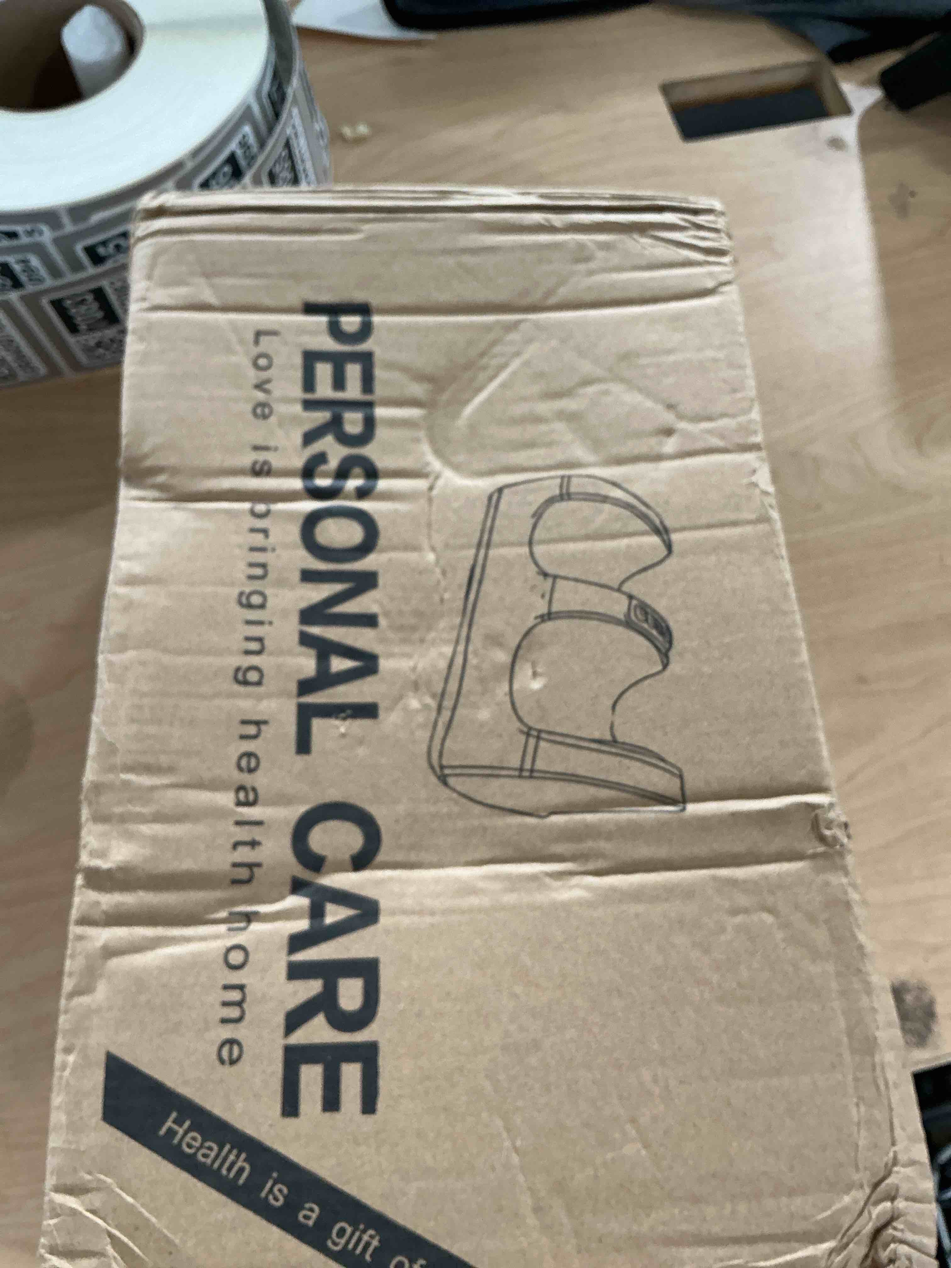 Condition photo showing New/Like New for medcursor foot massager with heat - foot and calf massager with massage roller, deep massage for plantar fasciitis, pain relief, neuropathy, relax for home or office use (not cordless)
