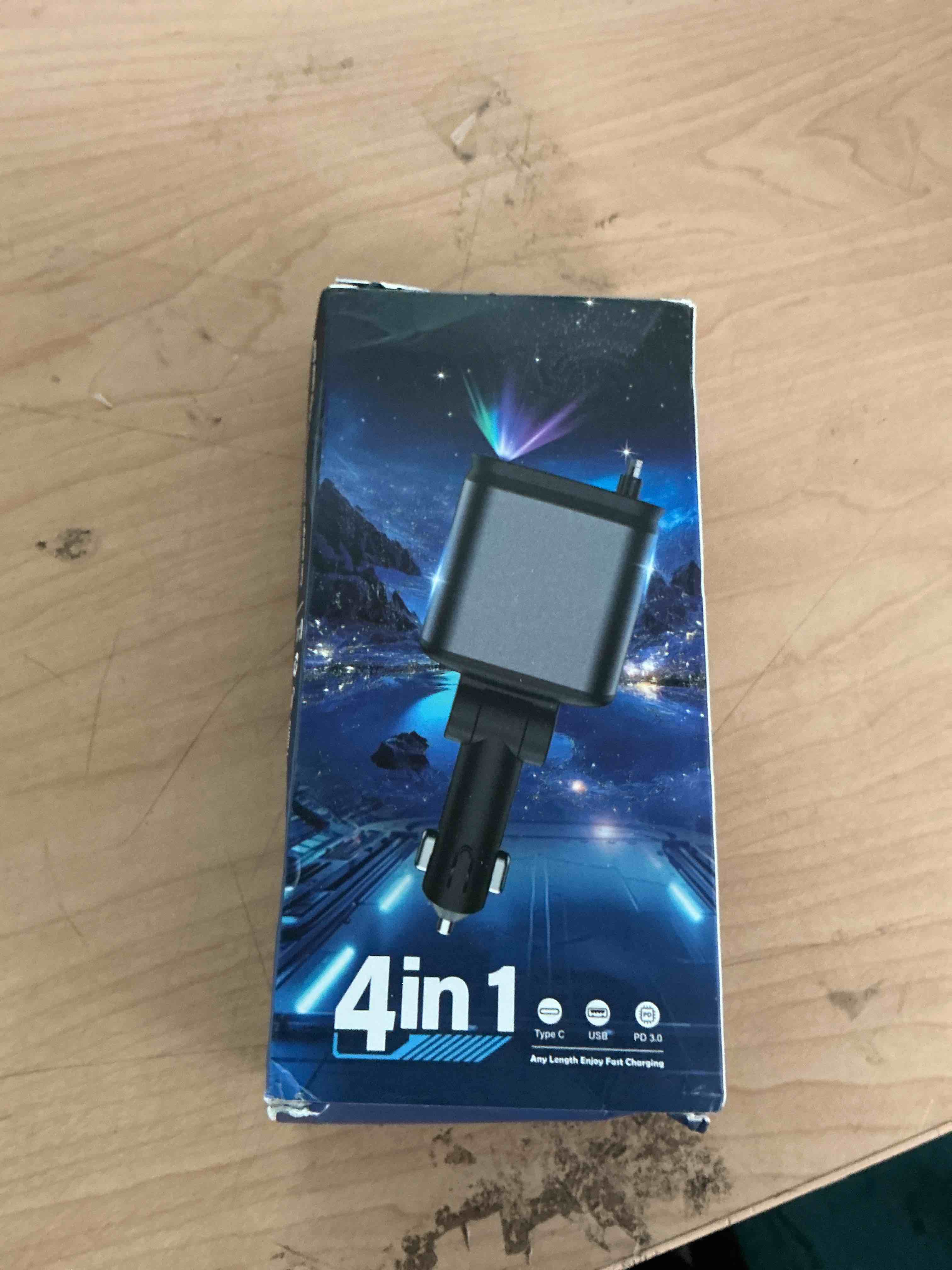 Condition photo showing New/Like New for [2026 ultra-compact] joyroom retractable car charger 84w car charger usb c for iphone 16 17 fast charging, car accessories, car adapter travel essentials gifts for women men, for iphone 17 16 15 14 13