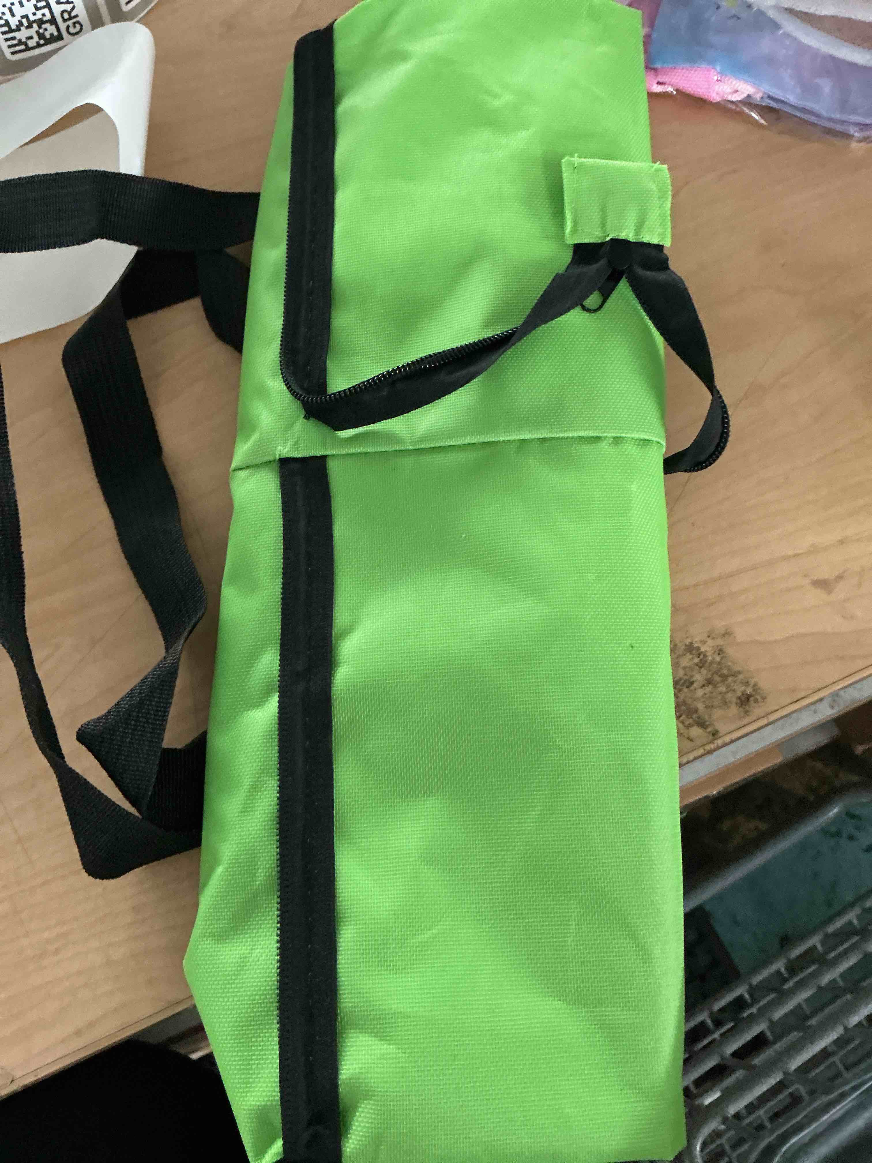 Condition photo showing New/Like New for collapsible shopping grocery bag with wheels rolling tote bag with wheels large reusable shopping bags foldable cart(green,large)