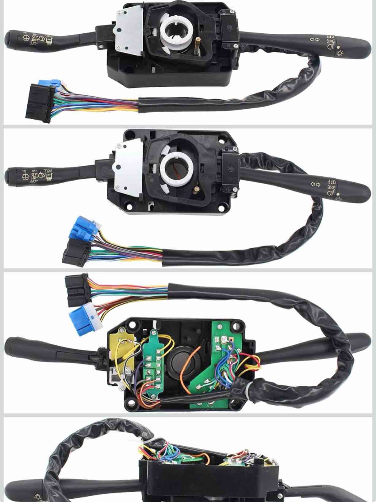 Wiper Turn Signal Combination Switch for Chevrolet W4500 Tiltmaster W5500 Tiltmaster GMC W4500 Forward W5500 Forward Isuzu NPR NQR NPR-HD NRR 8963640740 