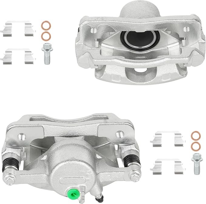 Condition photo showing New/Like New for vipcar front disc brake calipers with bracket – compatible with acura el 1997–2000, honda civic 1996