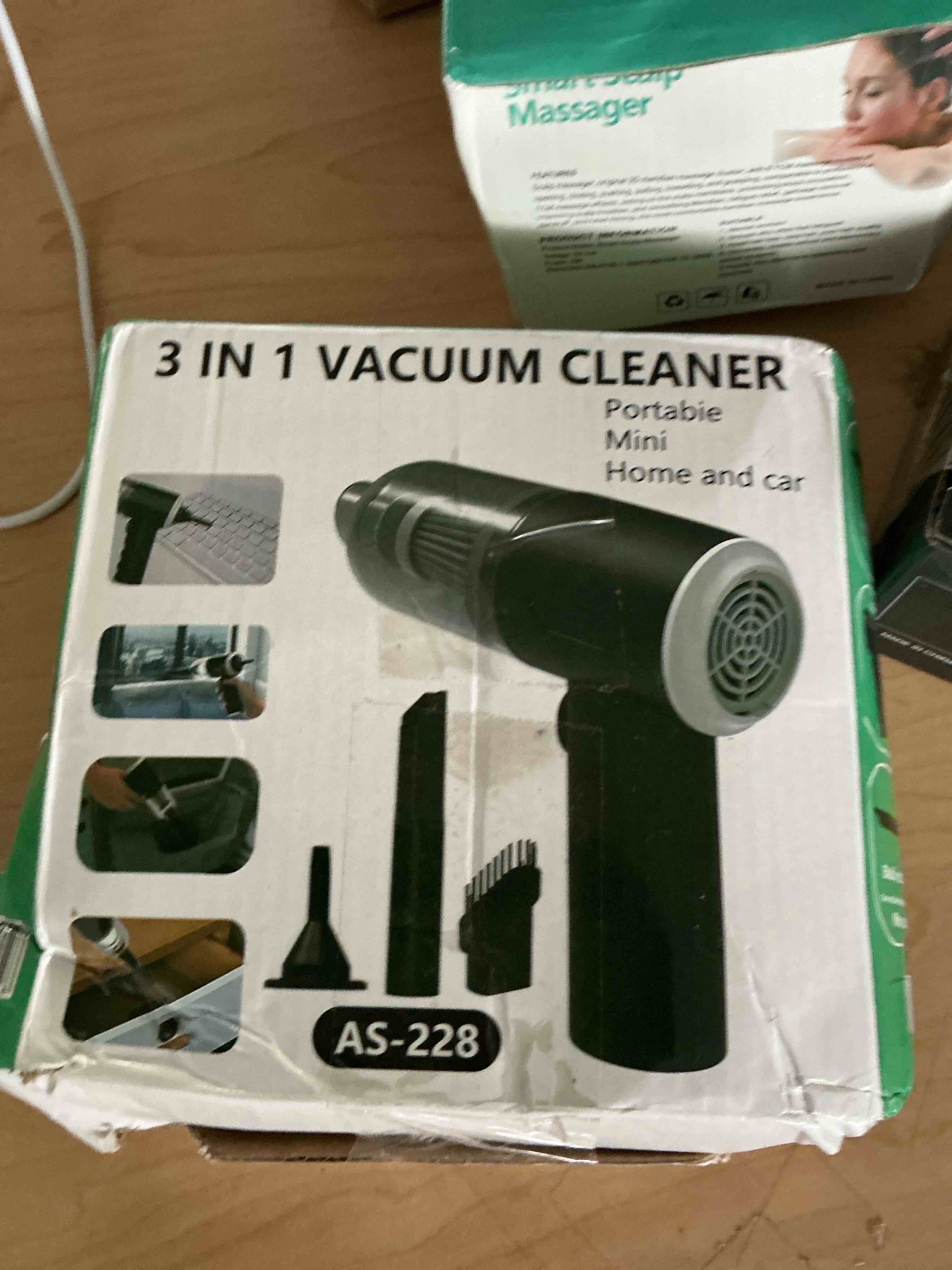 Condition photo showing New/Like New for handheld car vacuum cleaner cordless,18000pa high power portable vacuum cleaner&air duster,3 gear,7 in 1 small vacuum cleaner rechargeable,mini hand held vacuum for car home office keyboard