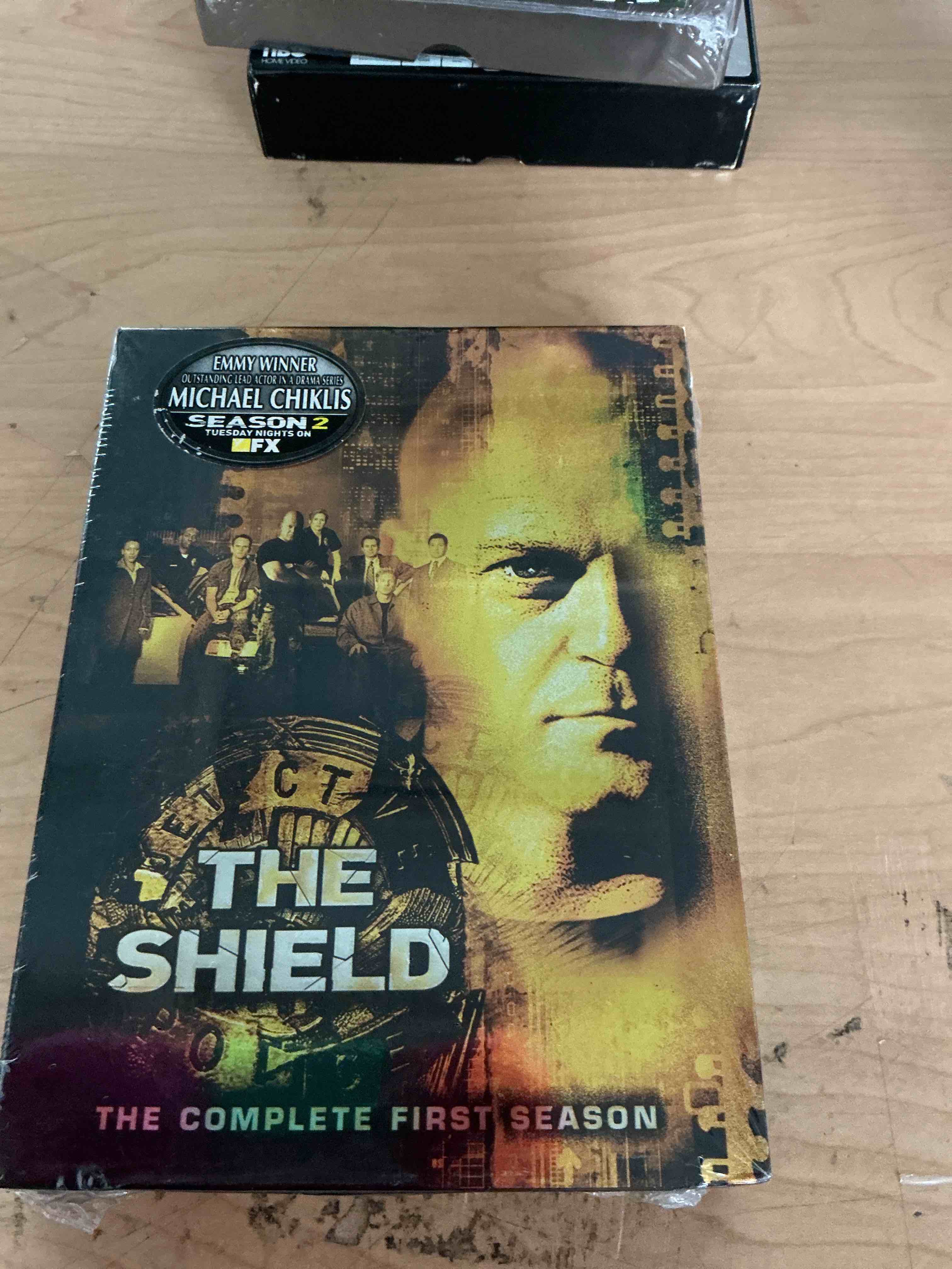 Condition photo showing New/Like New for the shield - the complete first season
