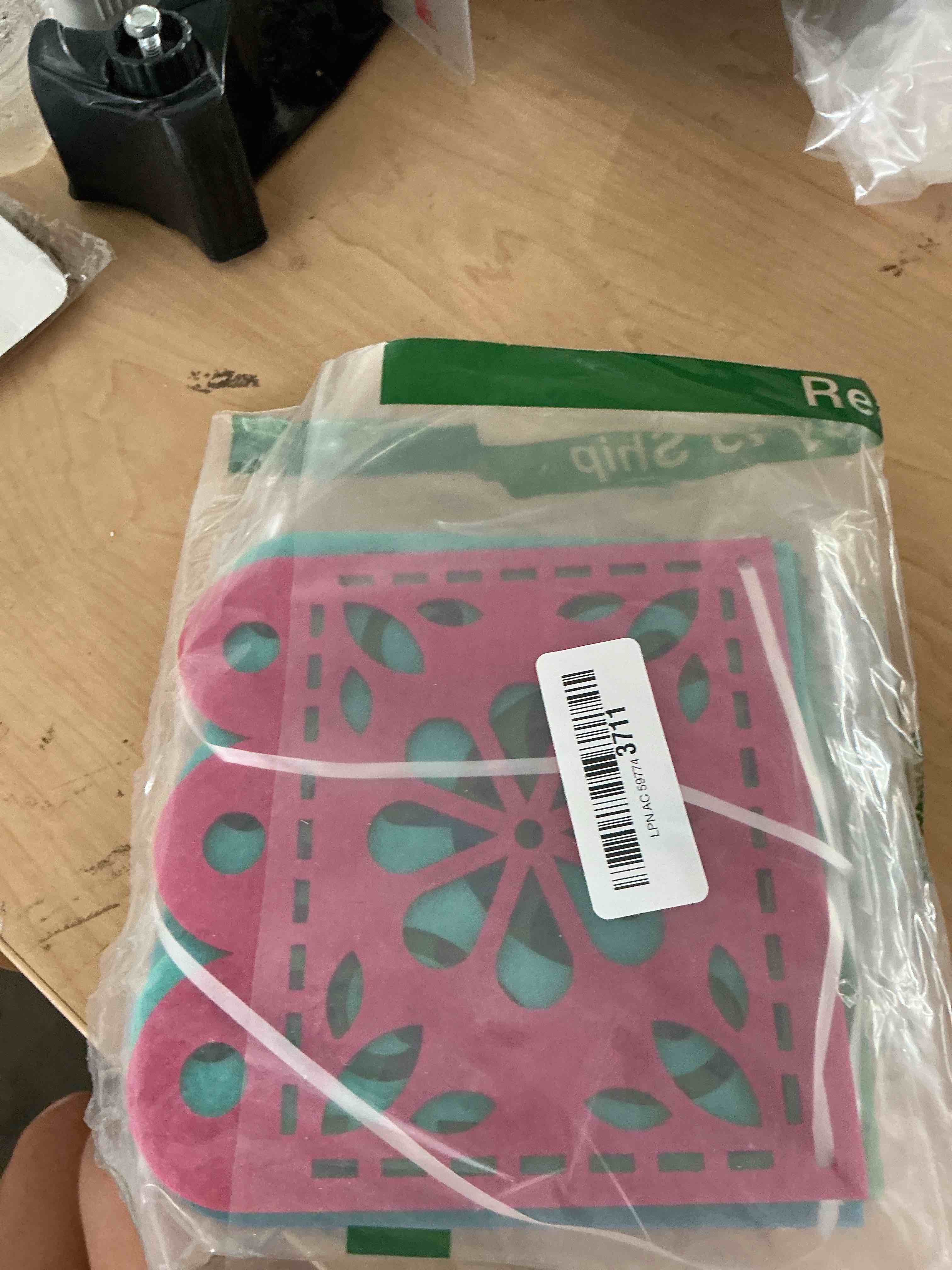 Condition photo showing New/Like New for mexican hair felt picado banner,mexican party fiesta hair felt banners,dia de los muertos decorations party supplies