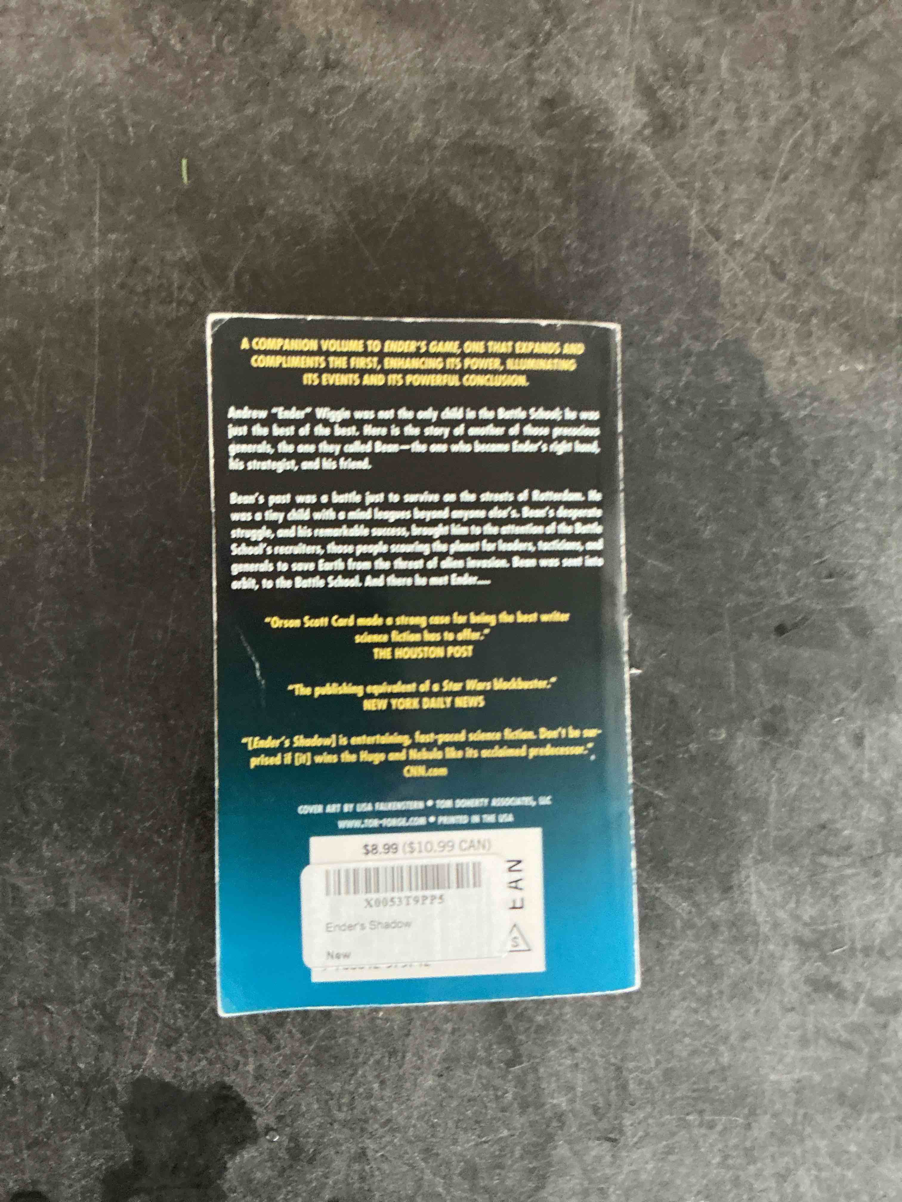 Condition photo showing New/Like New for ender's shadow[enders shadow][paperback]