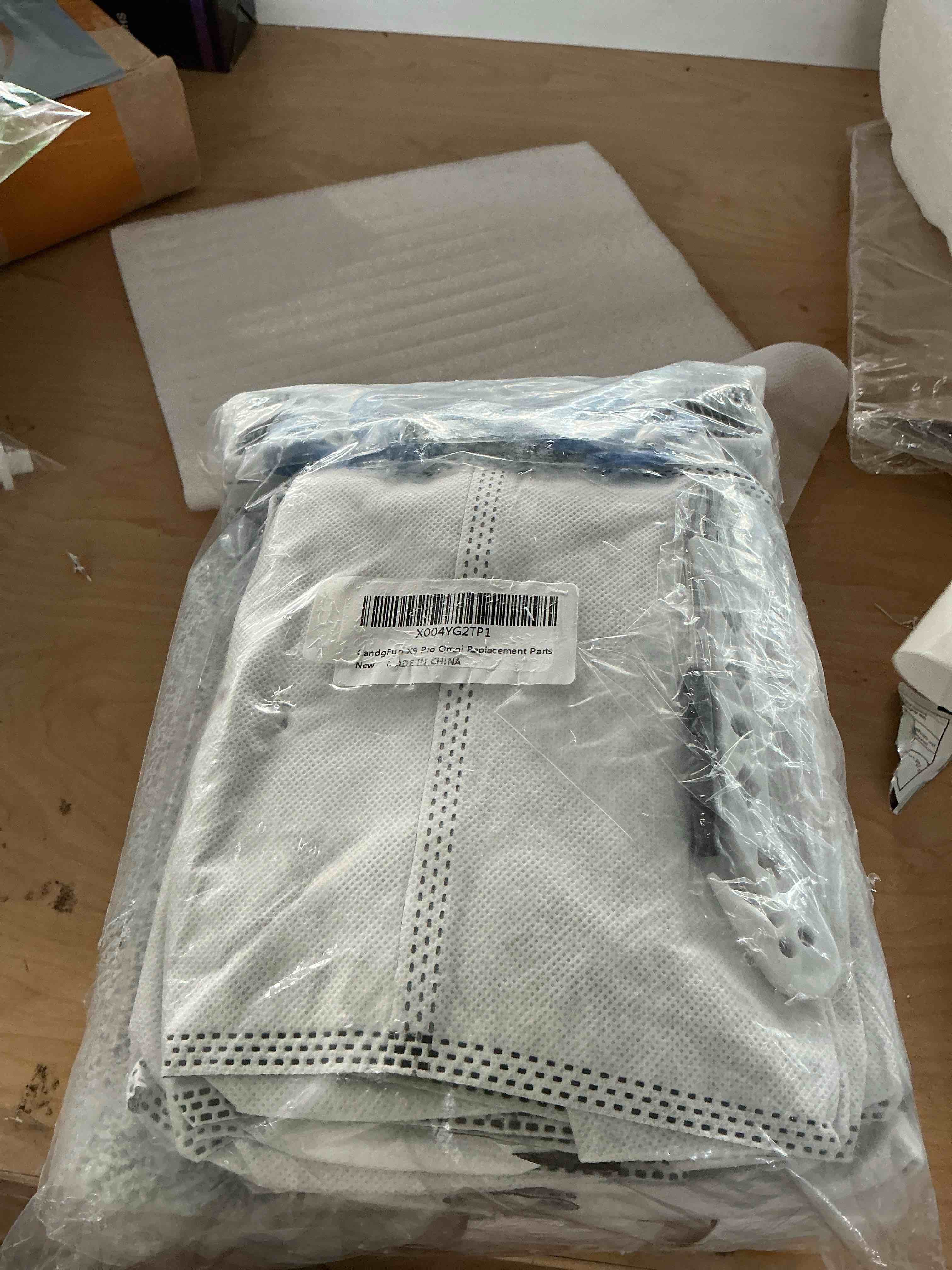 Condition photo showing New/Like New for pure realm 23 pcs x9 pro omni replacement parts for ecovacs deebot | x9 pro omni vacuum cleaner parts with 1roller brush,2 mop,4 heap,4 dust bags,4 side brushes,1 screwdrivers,1 clean brush