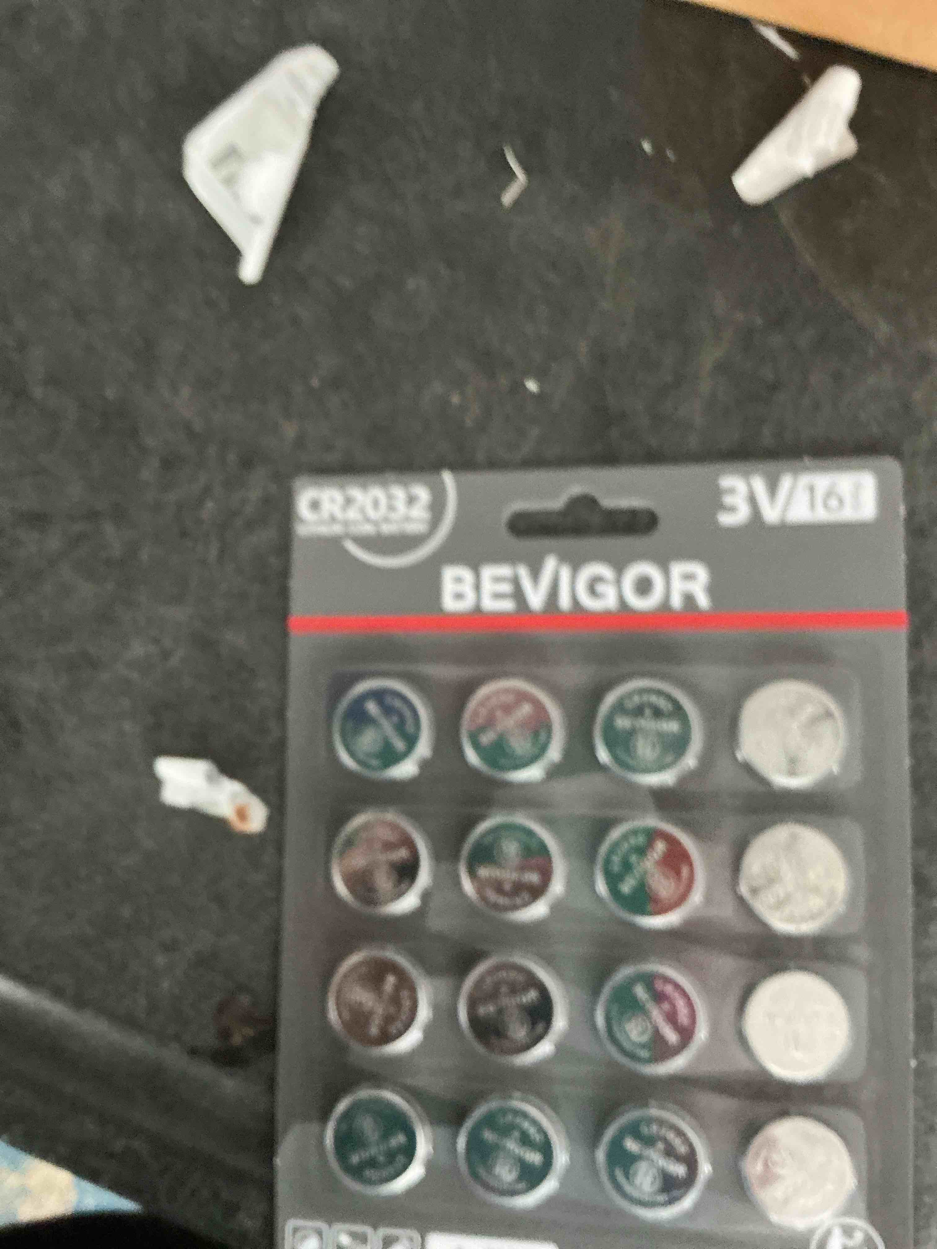 Condition photo showing Brand New for bevigor 2032 battery compatible with airtag cr2032 lithium 3v coin battery for child safety, suitable for key fobs, smart sensors, scales, candles and more (cr2032-16p)