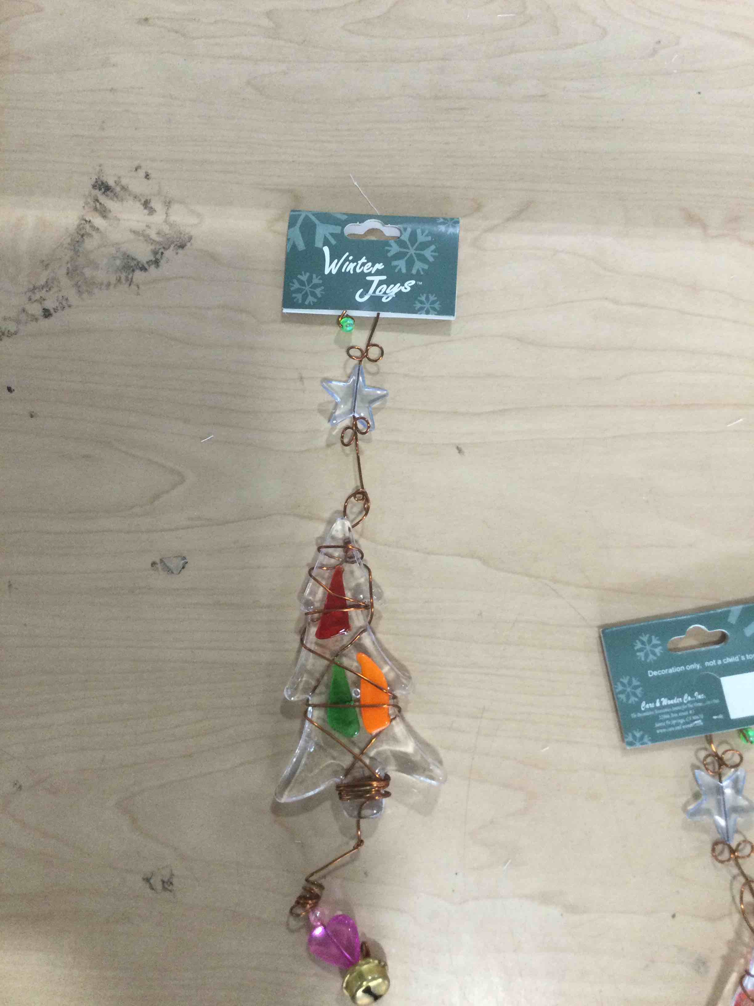 Condition photo showing New/Like New for old world christmas barn glass blown ornament for christmas tree, handcrafted holiday decoration, gingerbread collection