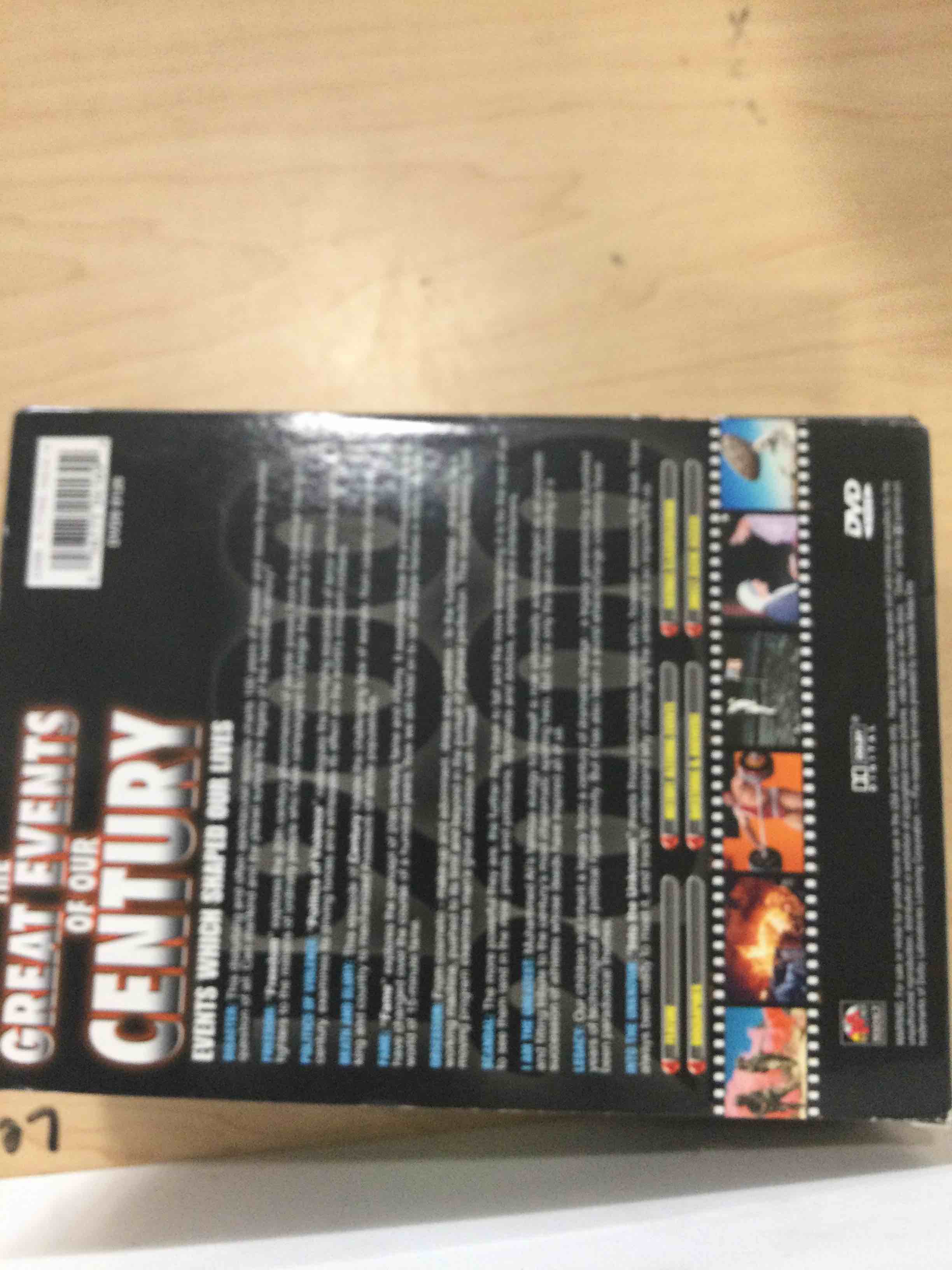 Condition photo showing New/Like New for the great events of our century [dvd]