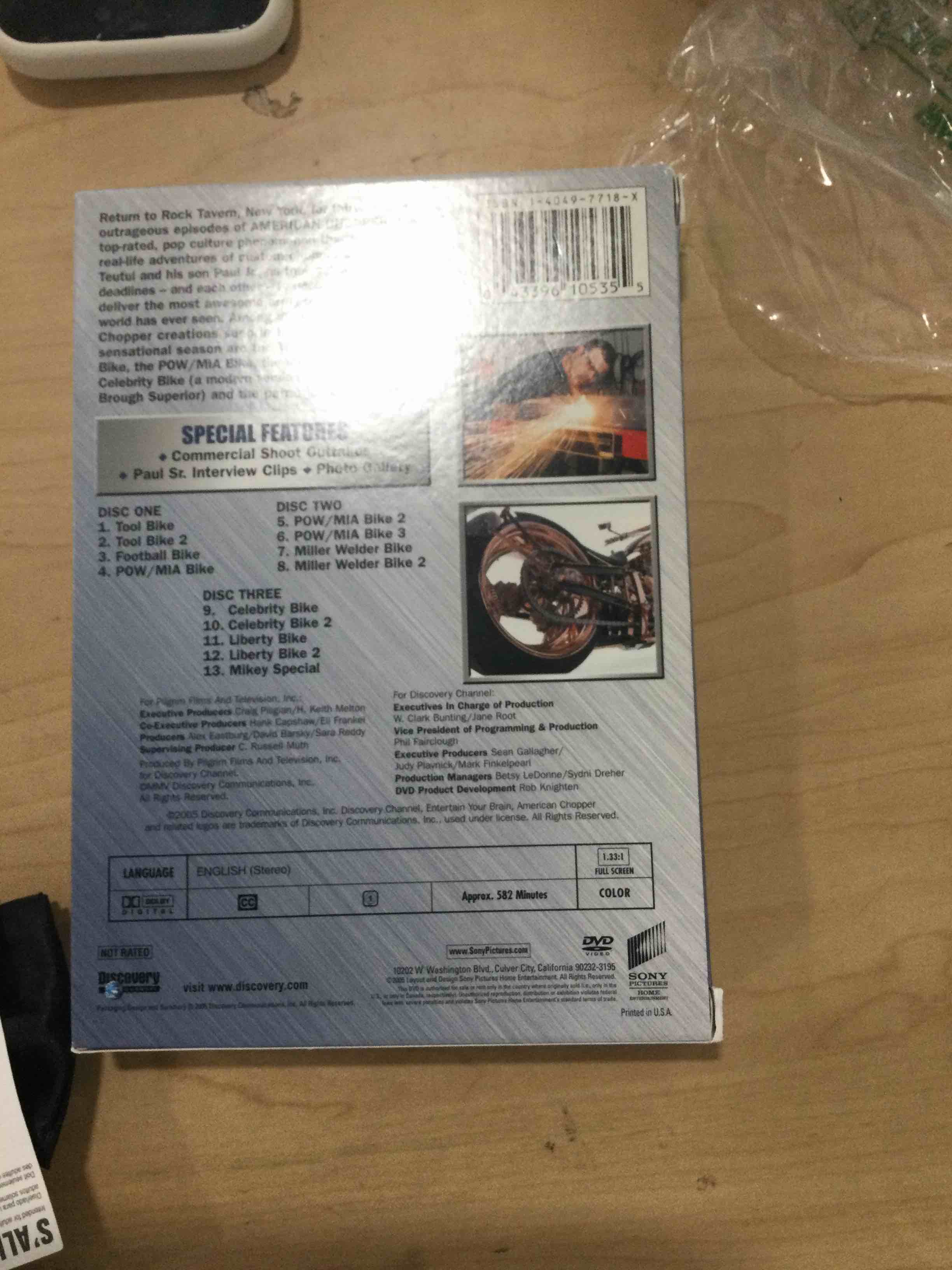 Condition photo showing New/Like New for american chopper the series - second season