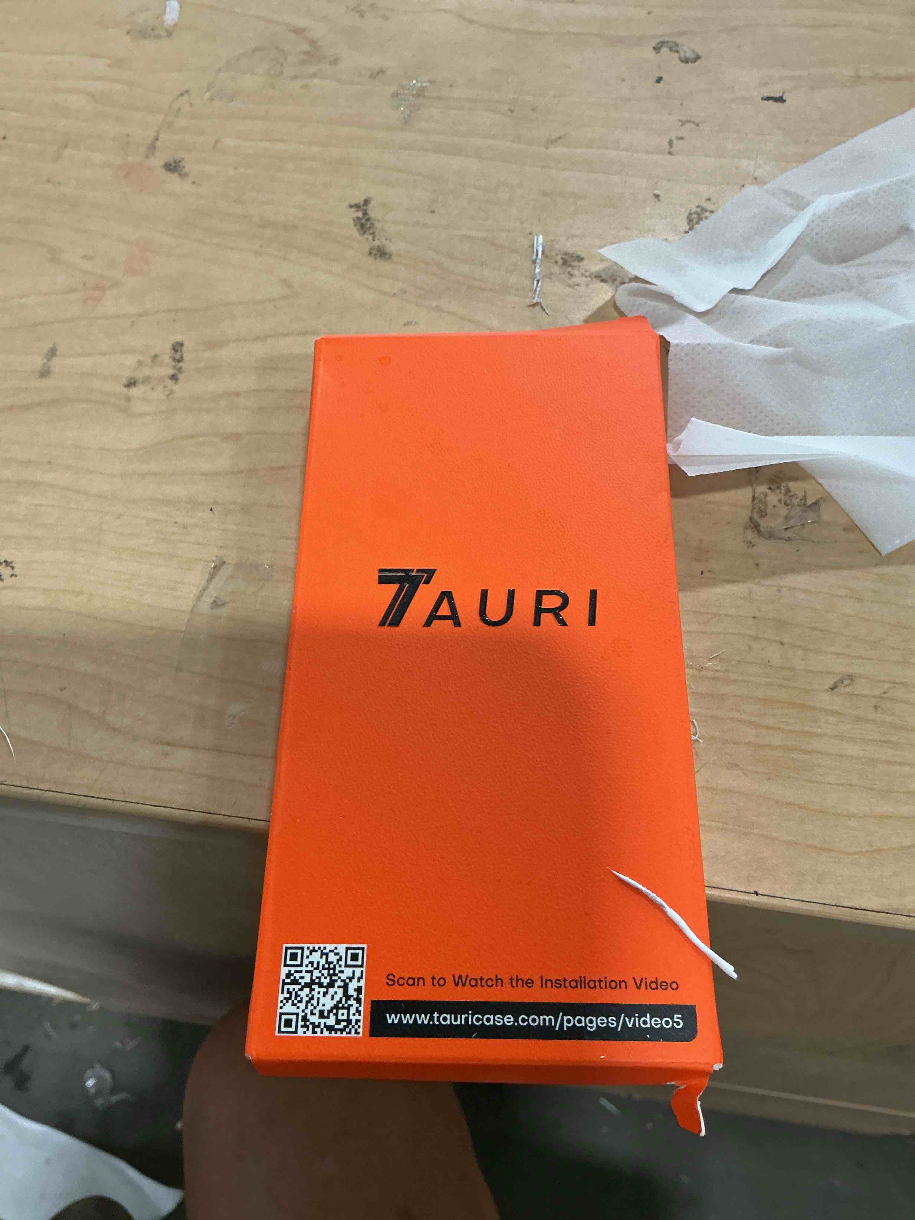 Condition photo showing New/Like New for tauri for iphone 17 case, anti-yellowing with screen protector, military-grade protection shockproof slim phone case for iphone 17, clear iphone 17 a-clear