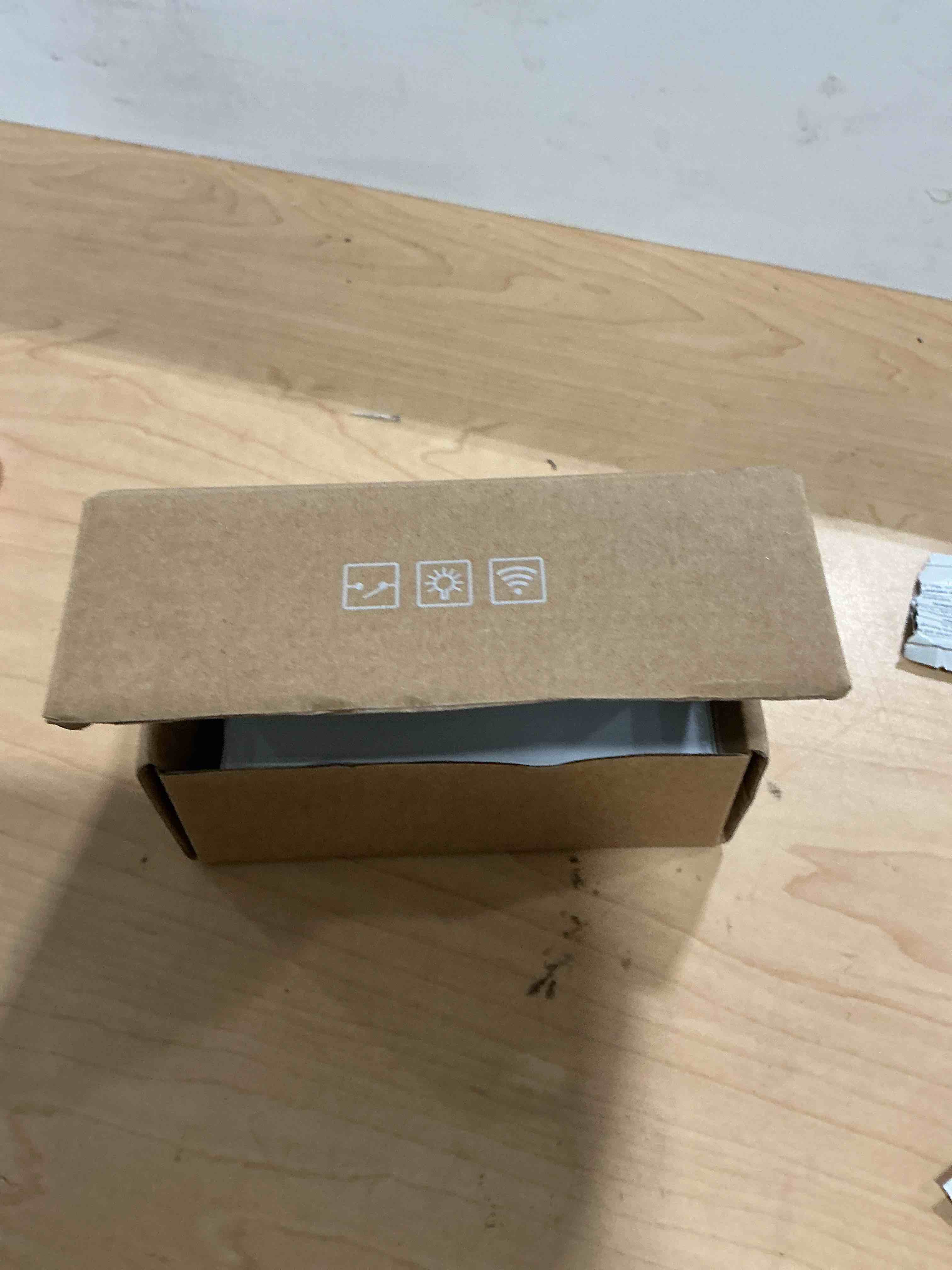 Condition photo showing New/Like New for smart switch need neutral wire no hub required,2.4ghz wi-fi light switch glass panel timer schedule work with tuya/smart life,alexa and google home,white 1 gang white 1 gang(need neutral wire)