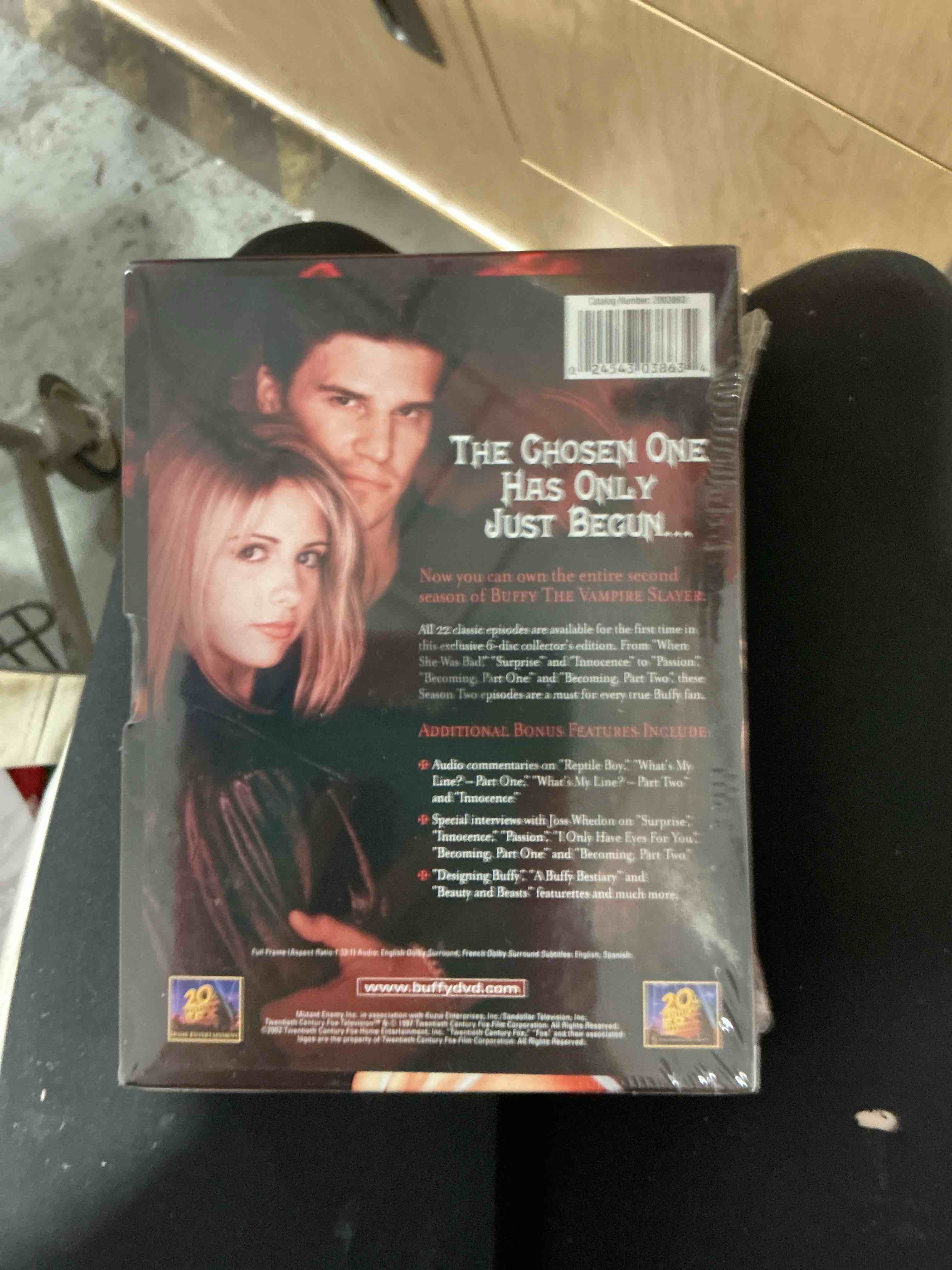 Condition photo showing New/Like New for buffy the vampire slayer - the complete second season
