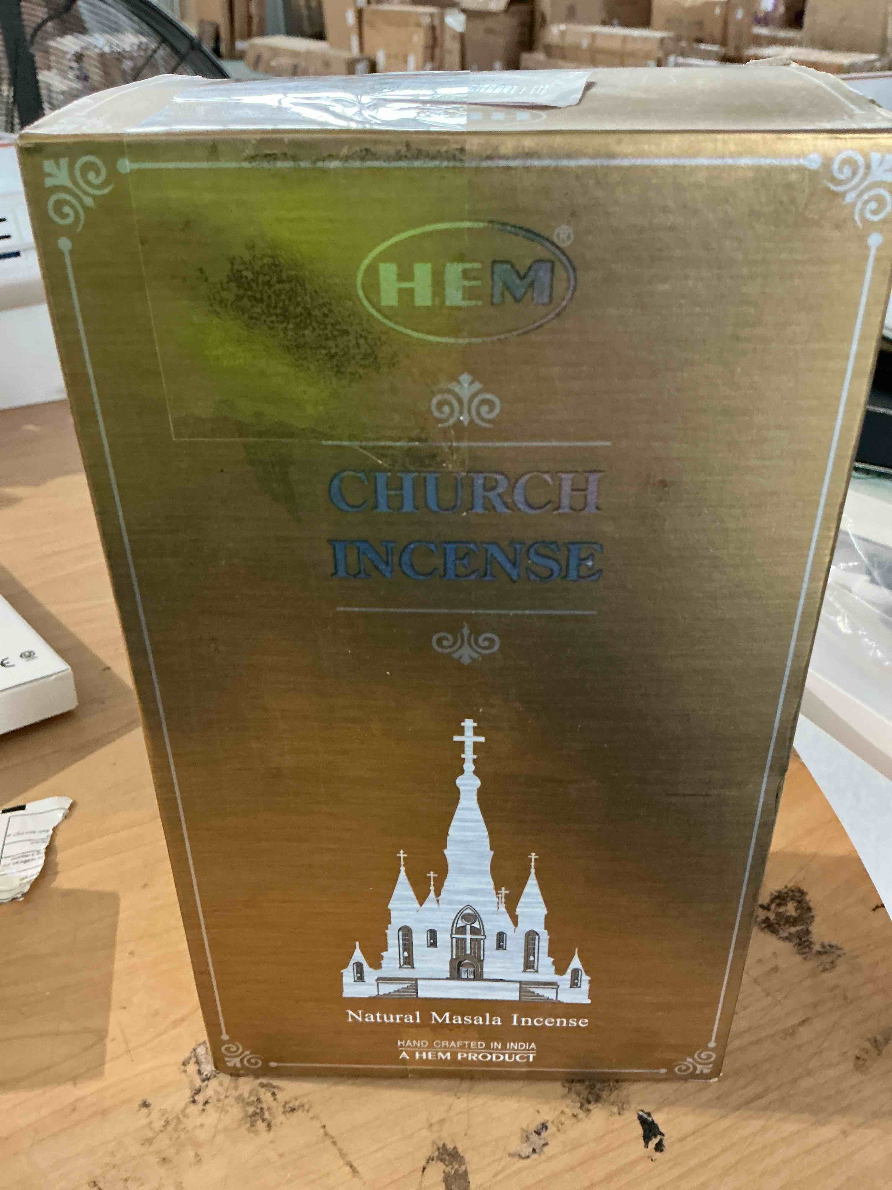 Condition photo showing New/Like New for hem premium masala incense cones (church incense) – pack of 120 cones | 10 cones per pack, | long lasting divine aroma for prayer, meditation & spiritual use