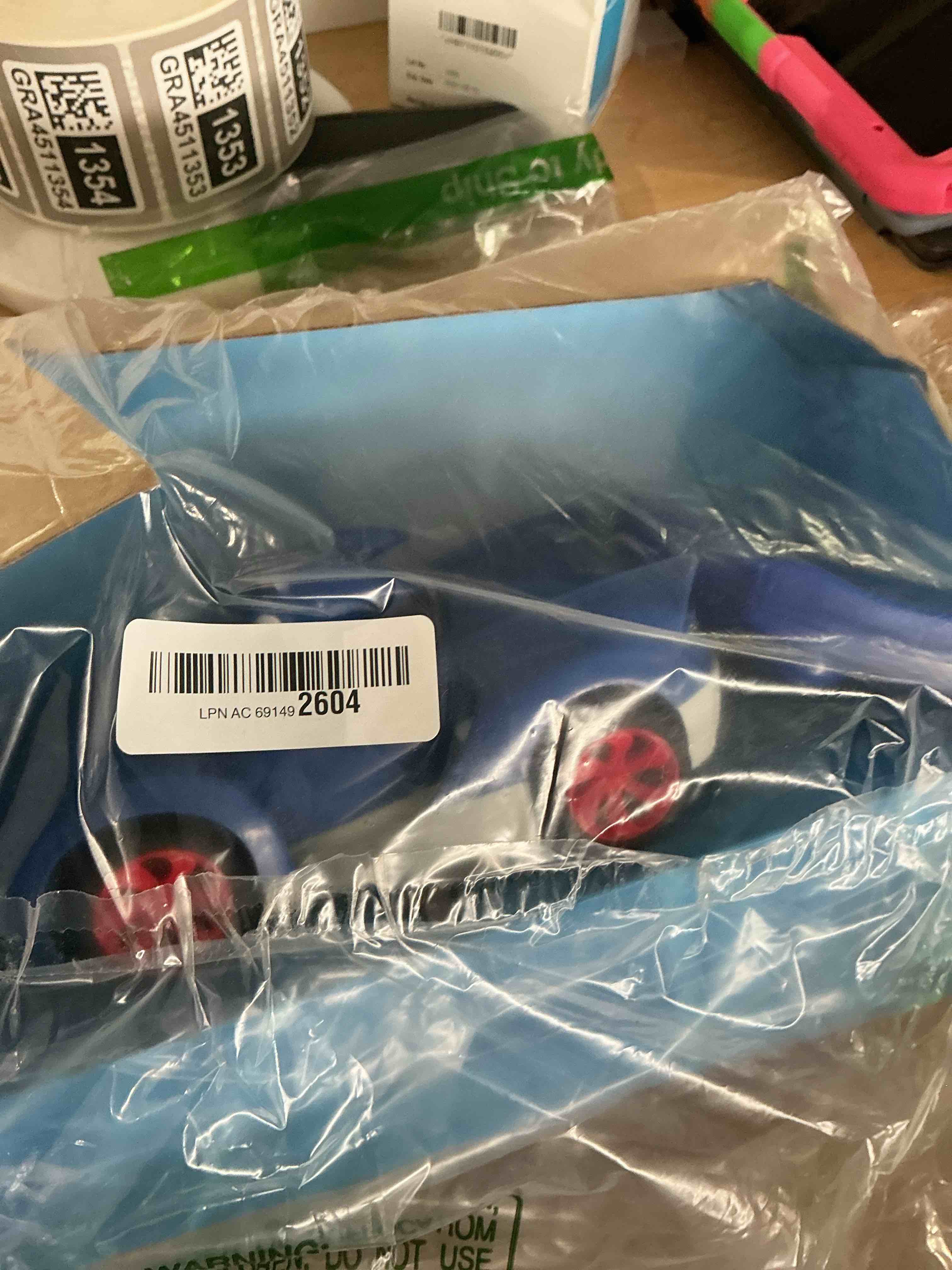 Condition photo showing Good Condition for nkok team sonic racing 2.4ghz radio control toy car with turbo boost - sonic the hedgehog 601, features working lights, adjustable front wheel alignment, super fun and easy, ages 6 and up