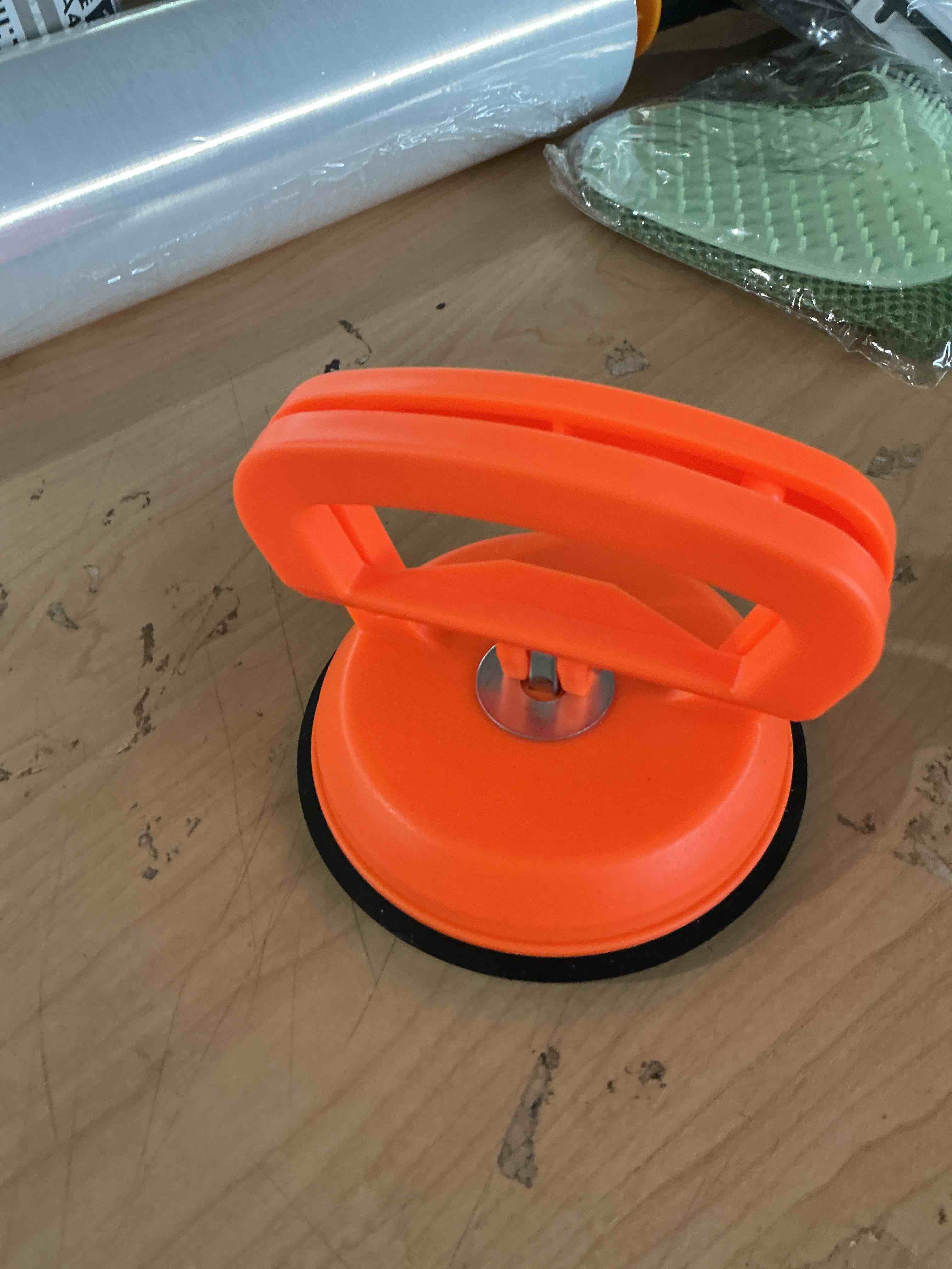 Condition photo showing New/Like New for dent remover tool for car, suction cup dent puller kit auto body dent remove, 3 pack orange dent puller kit car body repair dent removal tools
