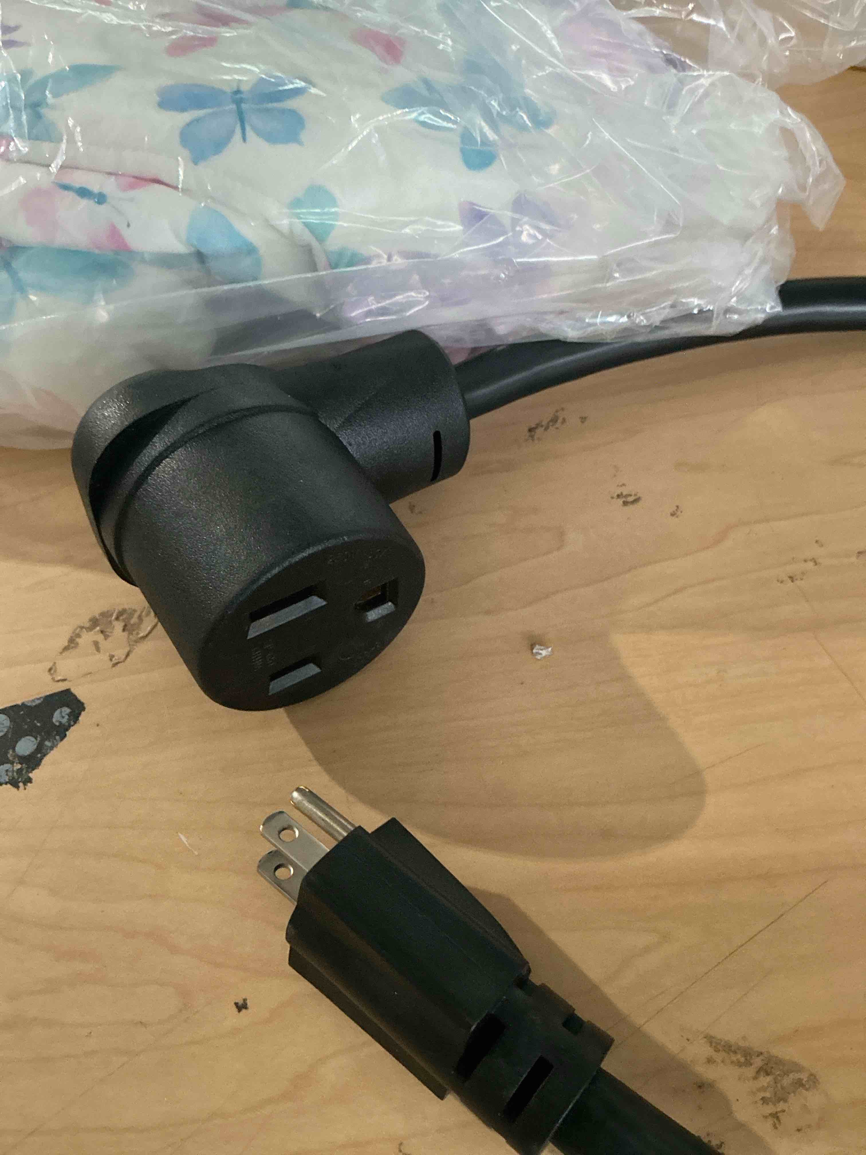 Condition photo showing New/Like New for parkworld 886559 welder to heater adapter cord nema 6-50p to 6-30r, 30a, 250v (1.5ft)