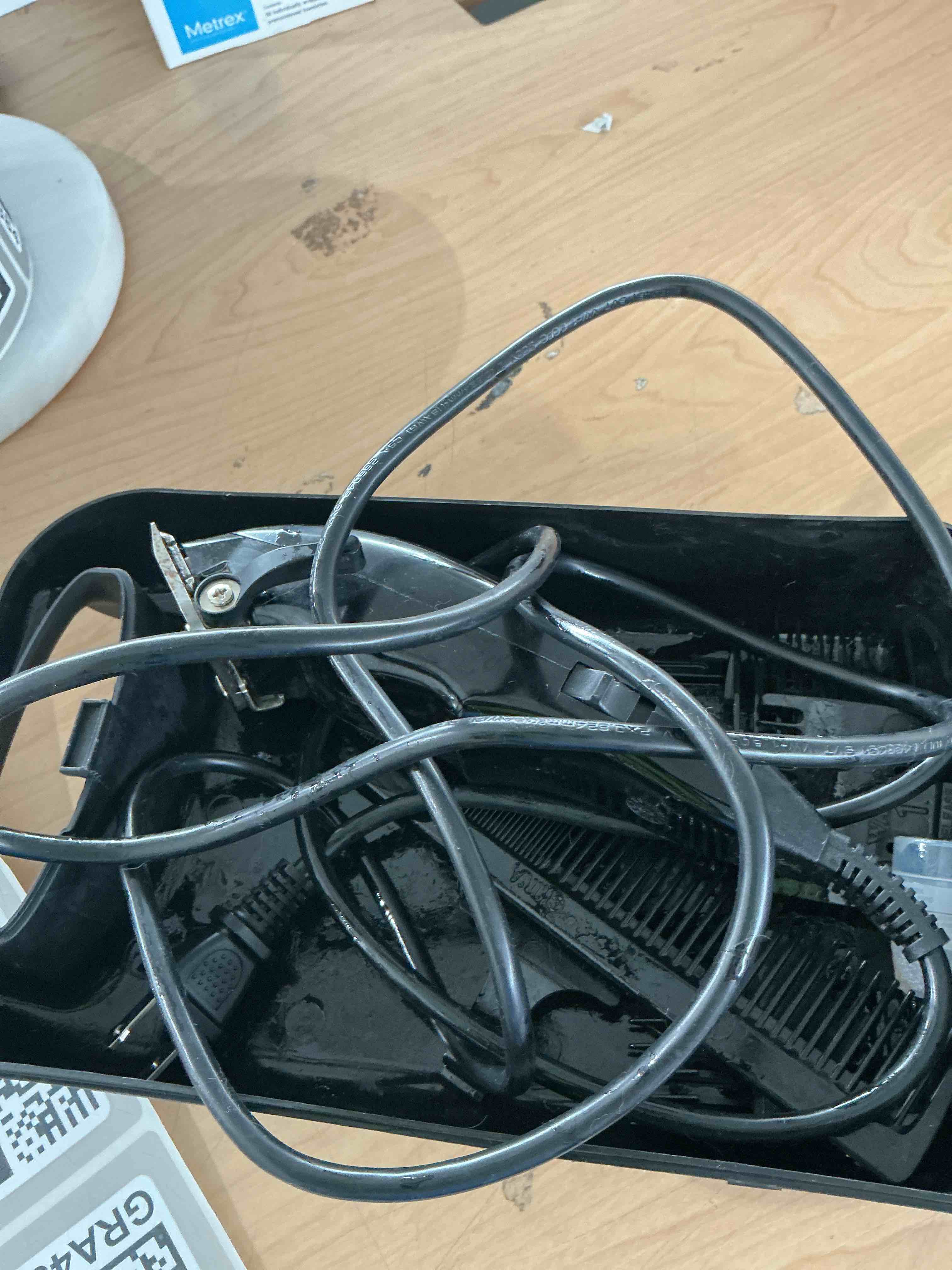 Condition photo showing As Is for wahl deluxe chrome pro home hair cutting kit 25 piece set with clipper and trimmer 79524-5201