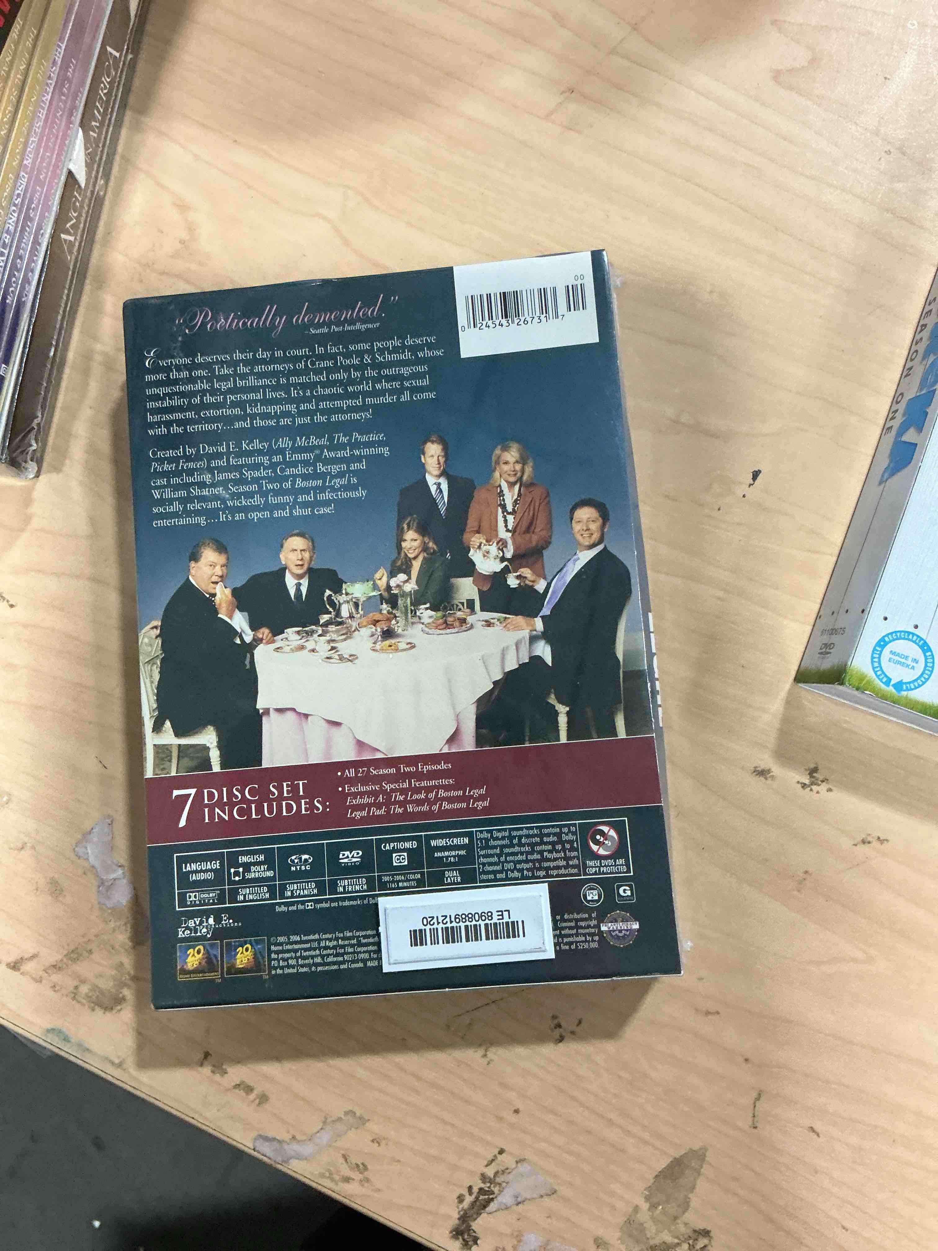 Condition photo showing New/Like New for boston legal - season 2