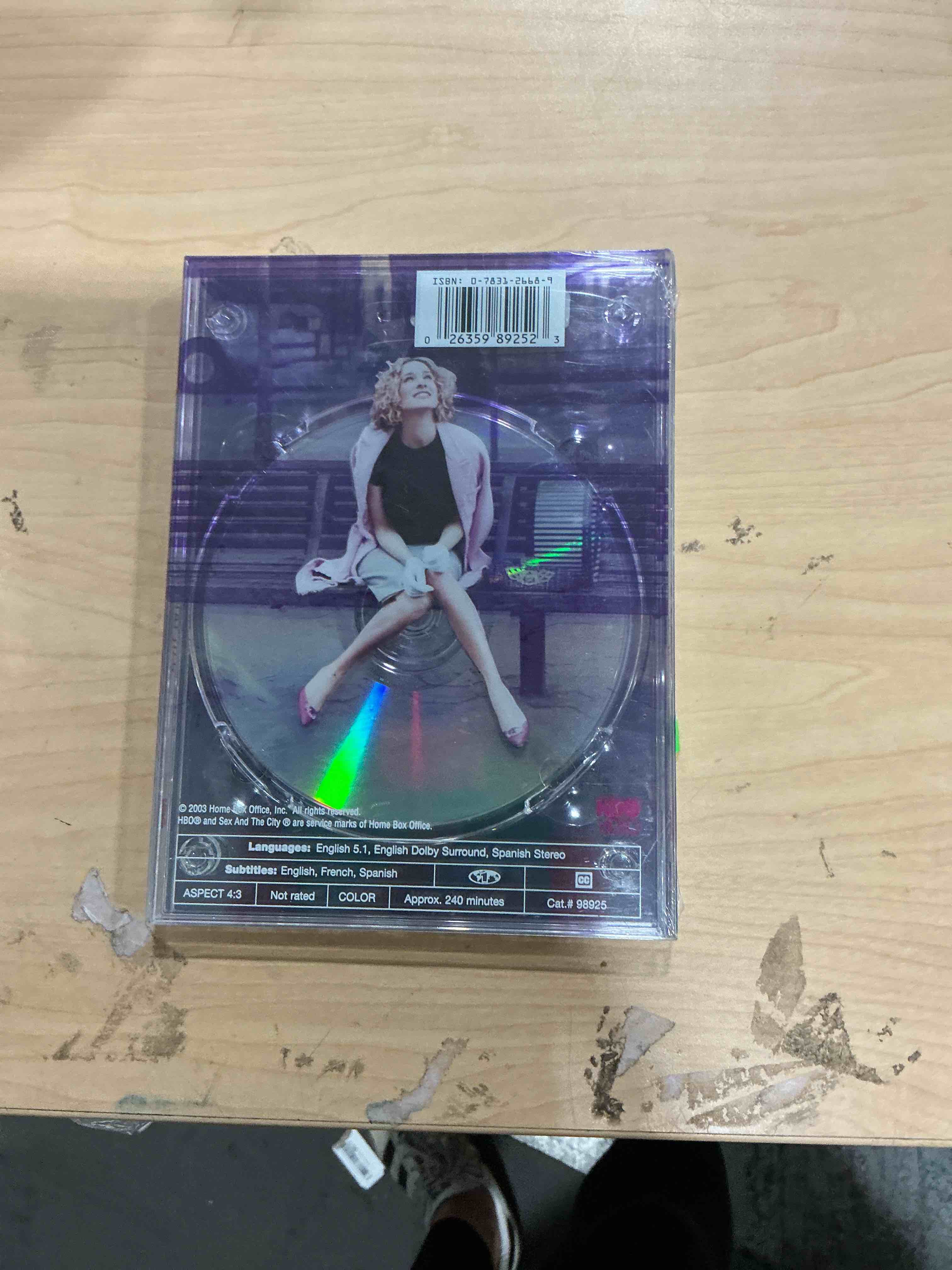 Condition photo showing New/Like New for sex & the city: season 5 (dvd)