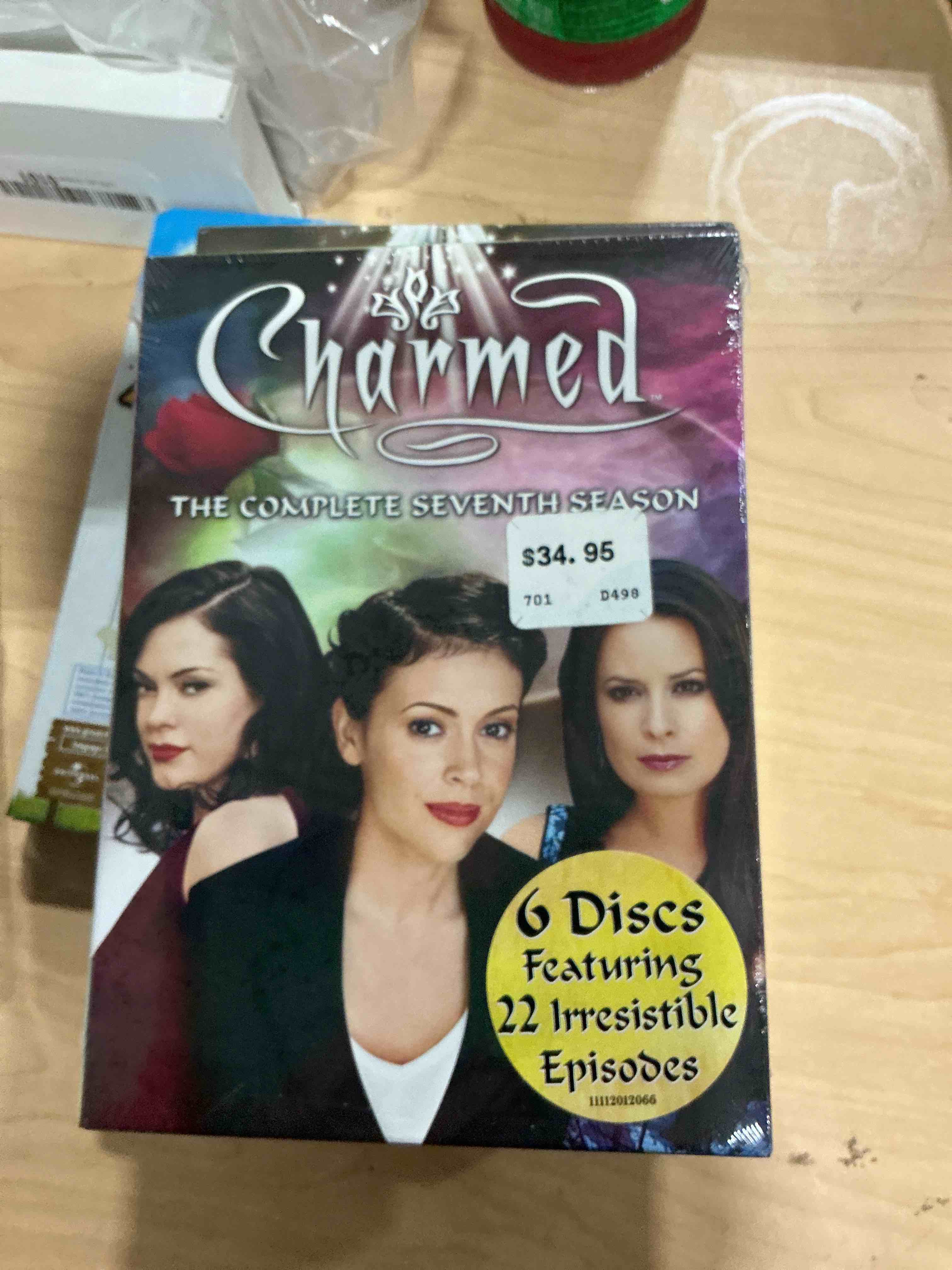 Condition photo showing New/Like New for charmed: the complete seventh season (dvd)(2007)