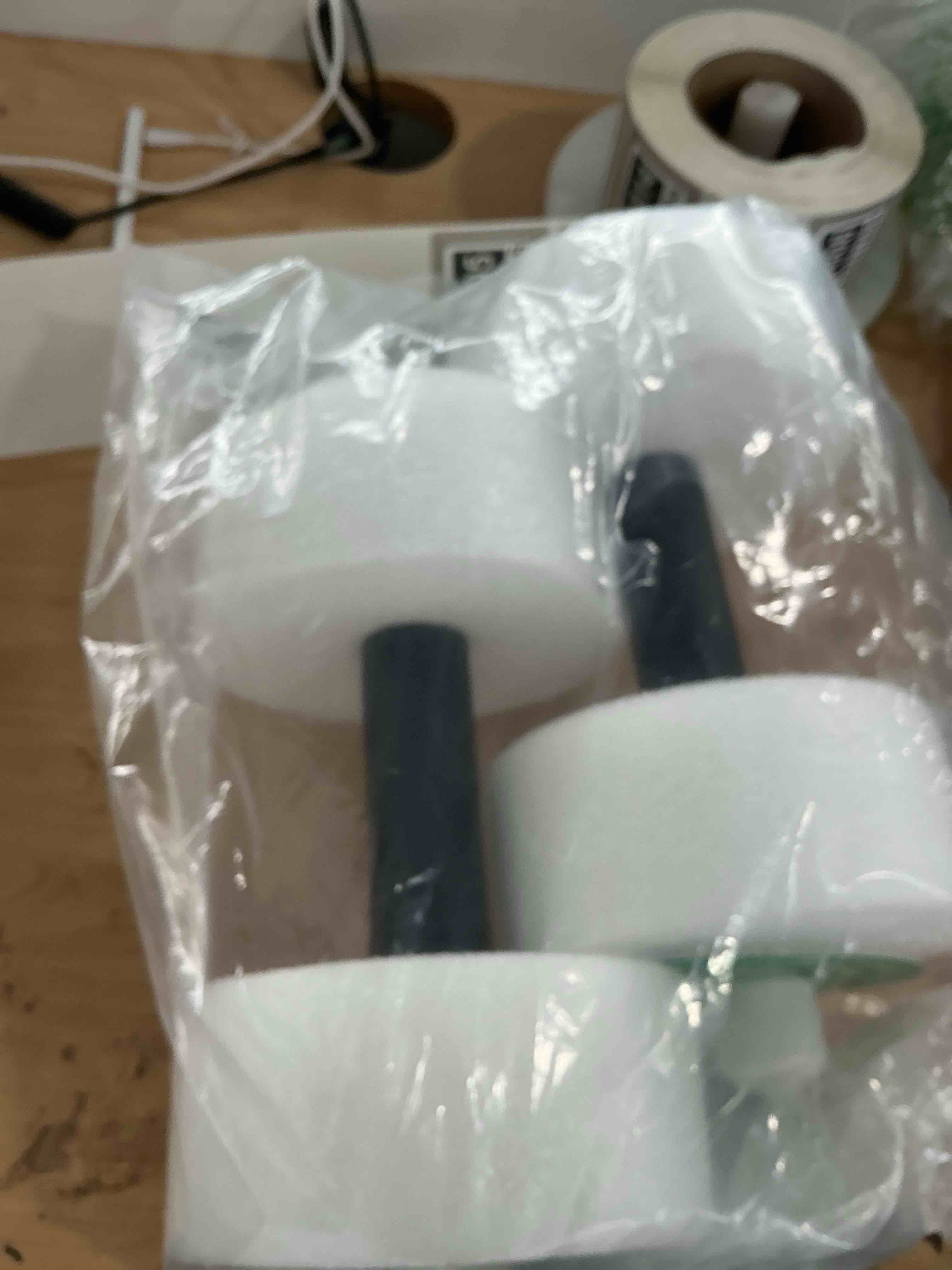 Condition photo showing New/Like New for sporti unisex-adult premium aquatic fitness dumbbells, 2 pcs water weights | epe foam, buoyant water weights, soft padded grips, quick-dry, aqua aerobics pool exercise, beginners or low-impact routines