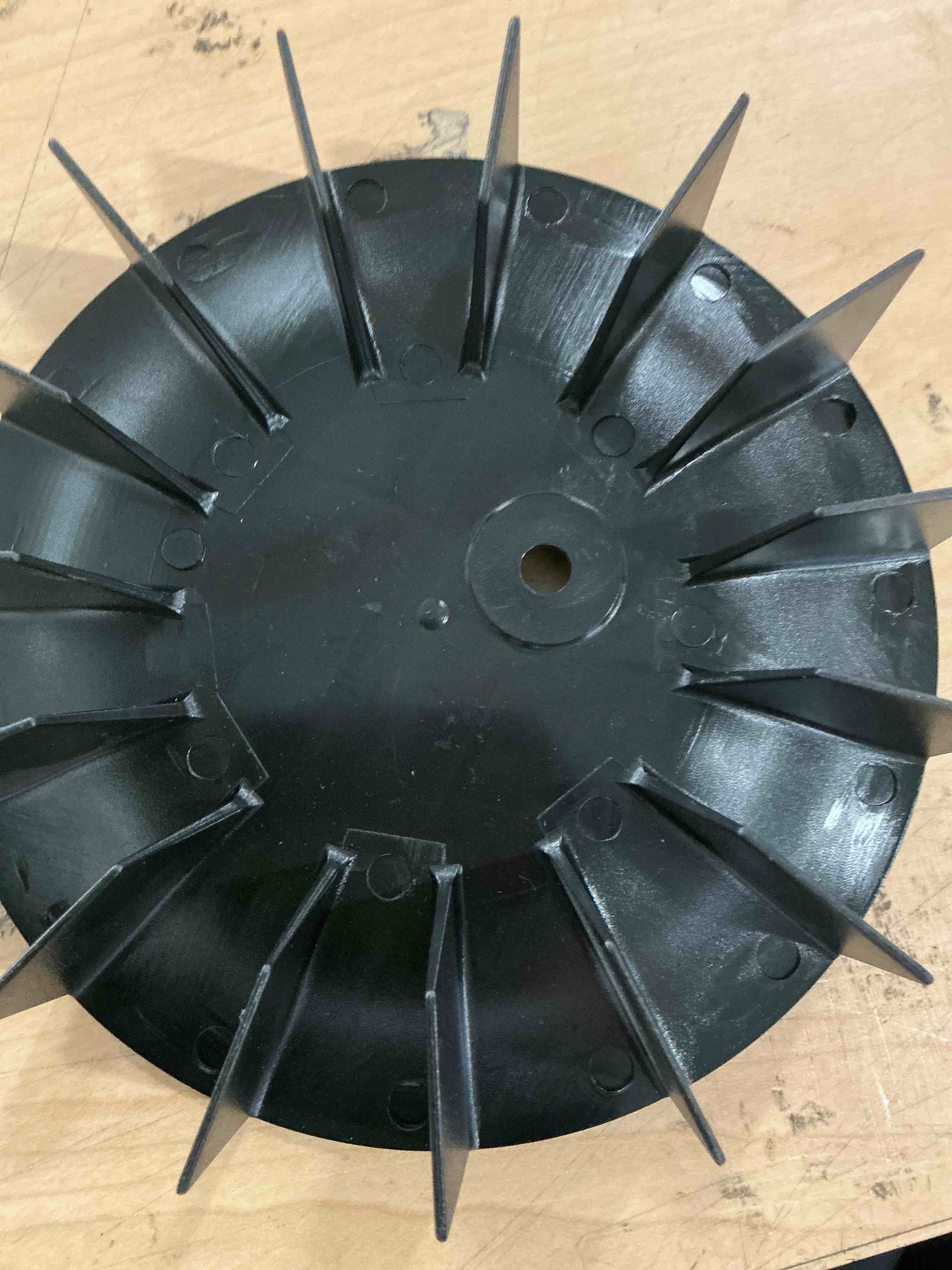 Condition photo showing New/Like New for air compressor fan 5.75" od for craftsman devilbiss porter cable ac-0108
