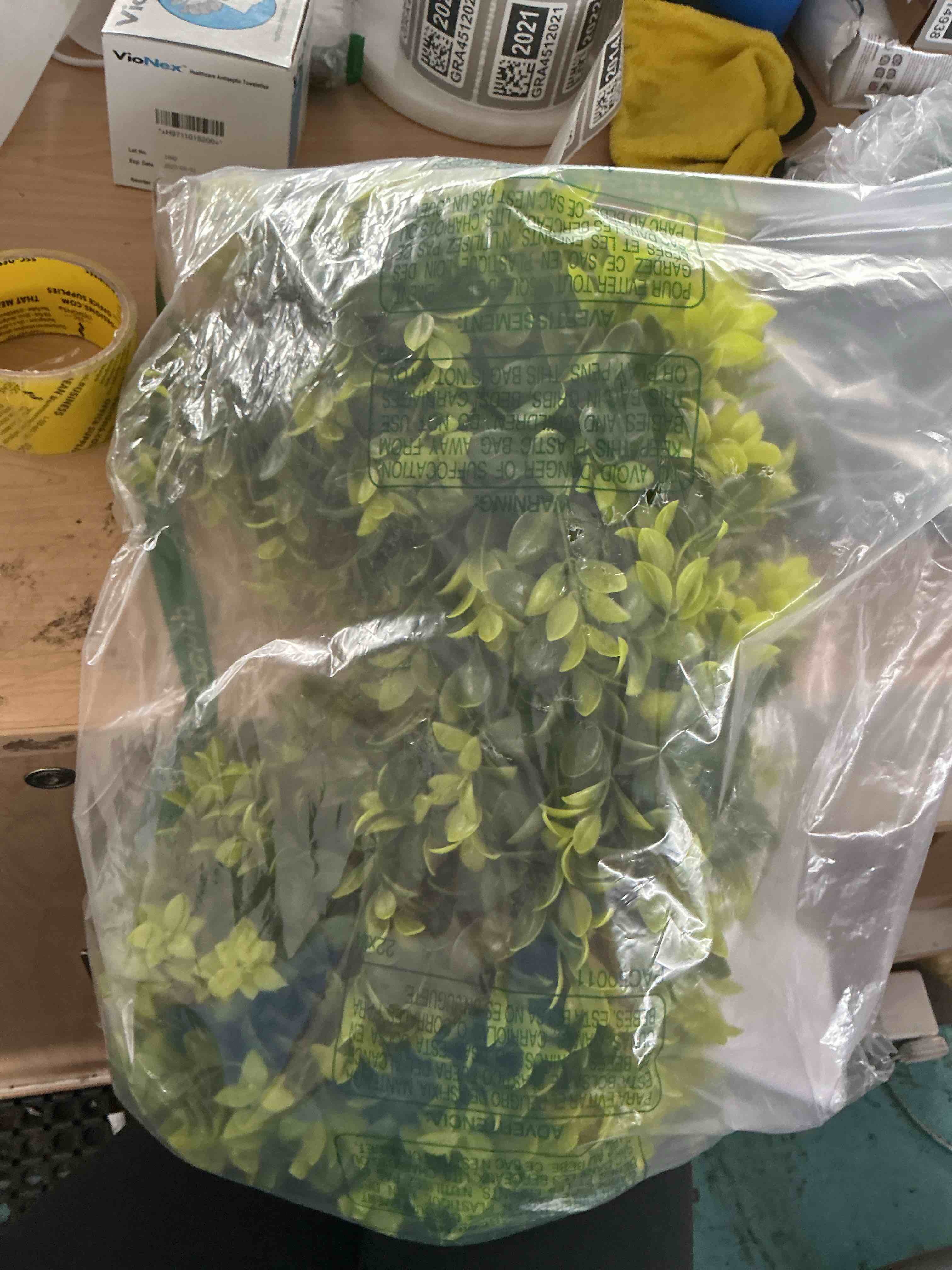 Condition photo showing New/Like New for 20 inch boxwood front door wreaths, spring and summer outdoor wreath for front door, all seasons artificial green wreath for farmhouse wedding porch wall all seasons indoor decorations