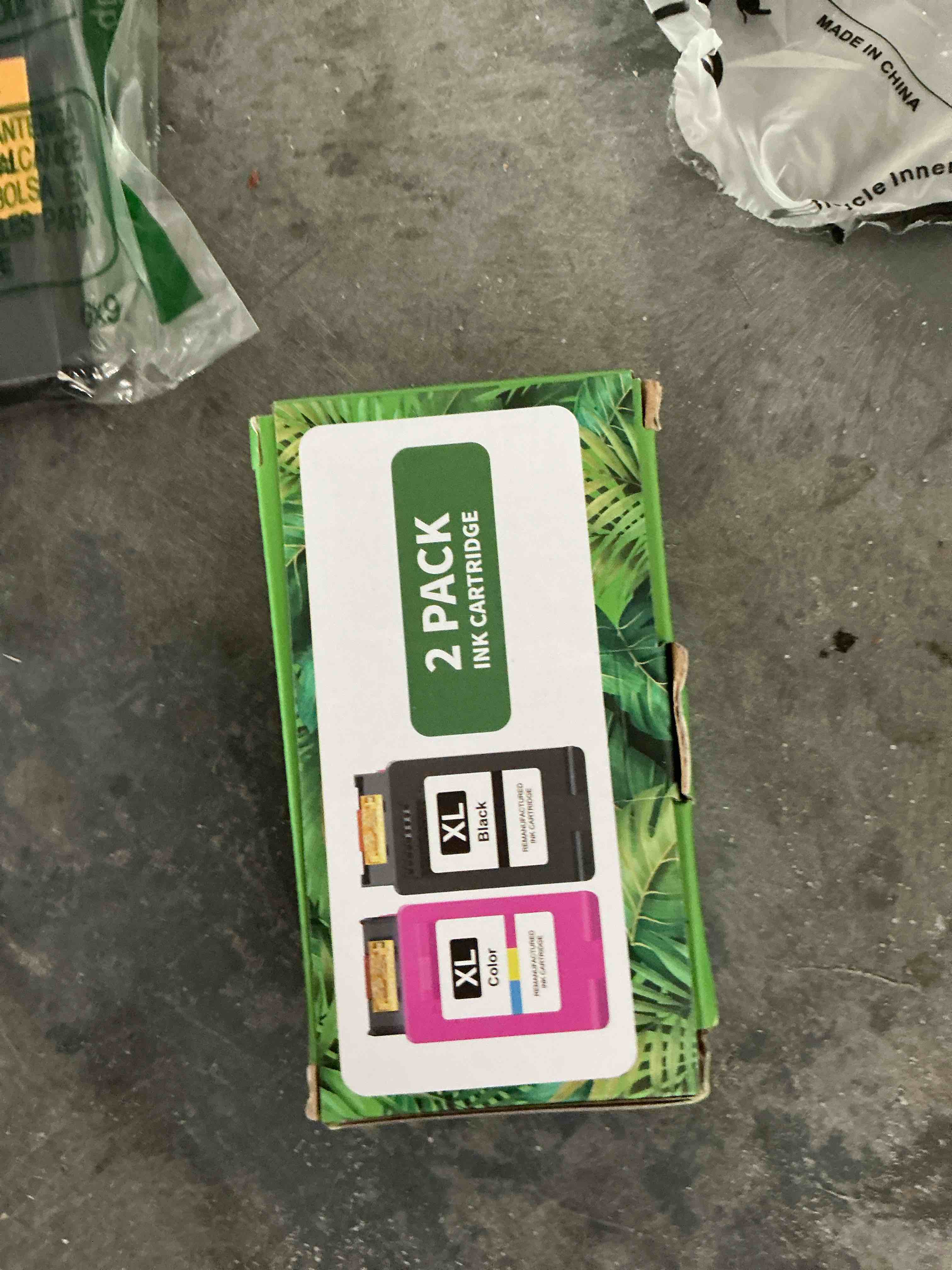 Condition photo showing New/Like New for sailner 67xl ink cartridges black/color combo pack replacement for hp ink 67 hp67xl (2-pack high yield) compatible with hp deskjet 2755e 2855e 2700e 4155e 2734e 2827e 4100e envy 6055 6455e printer